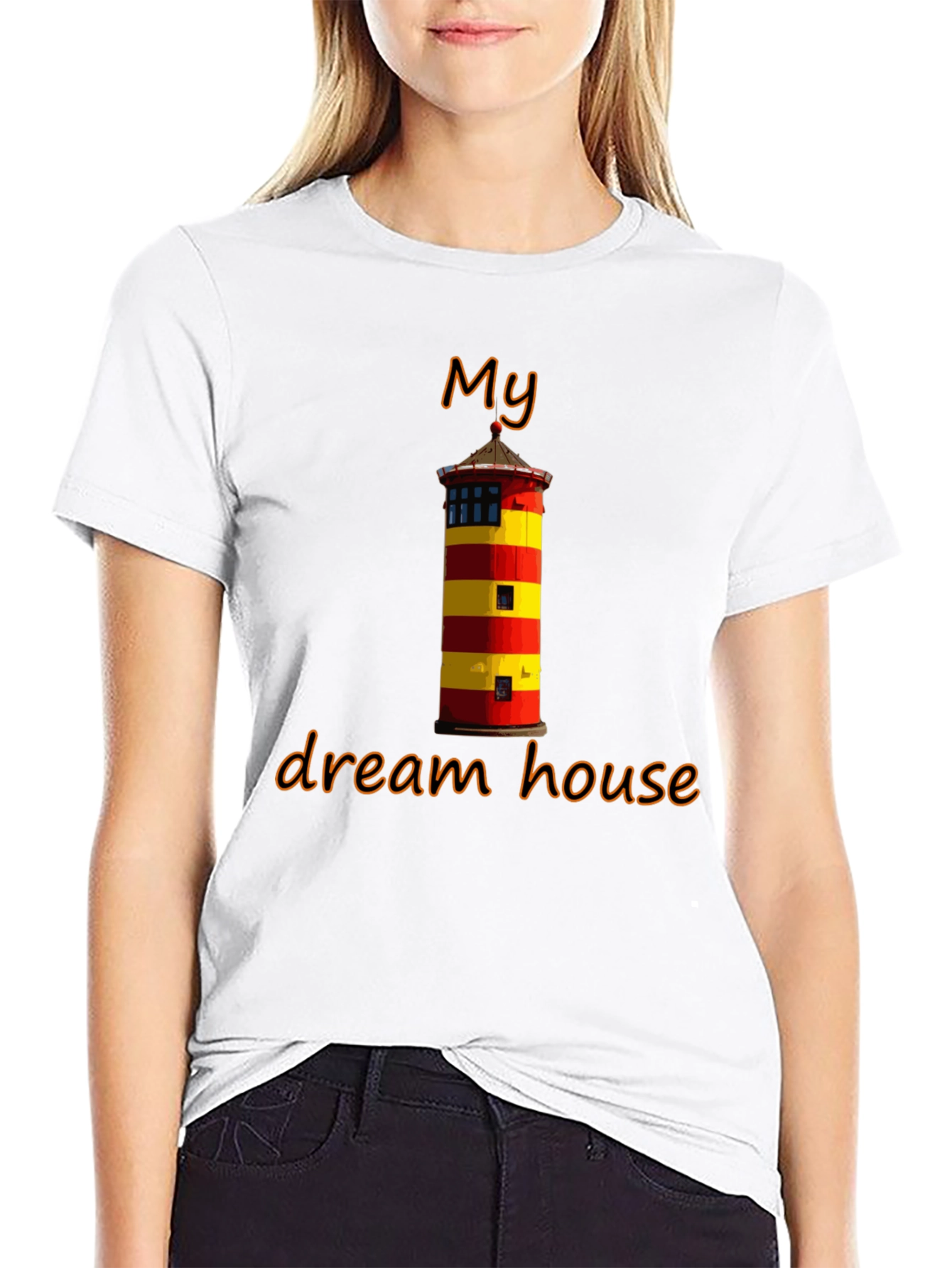 My Dream House T-Shirt: Lighthouse Graphic Tee