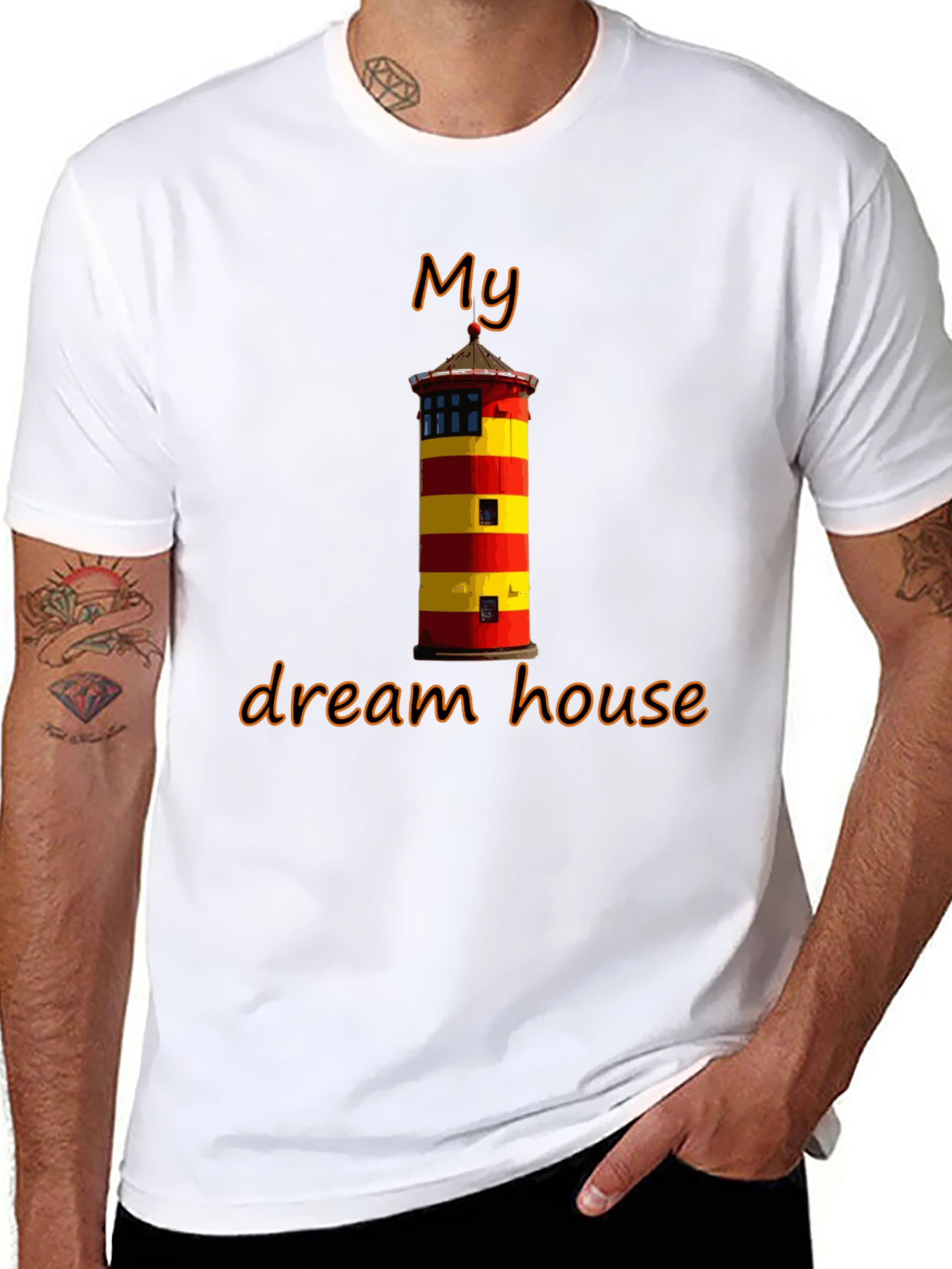 My Dream House T-Shirt: Lighthouse Graphic Tee