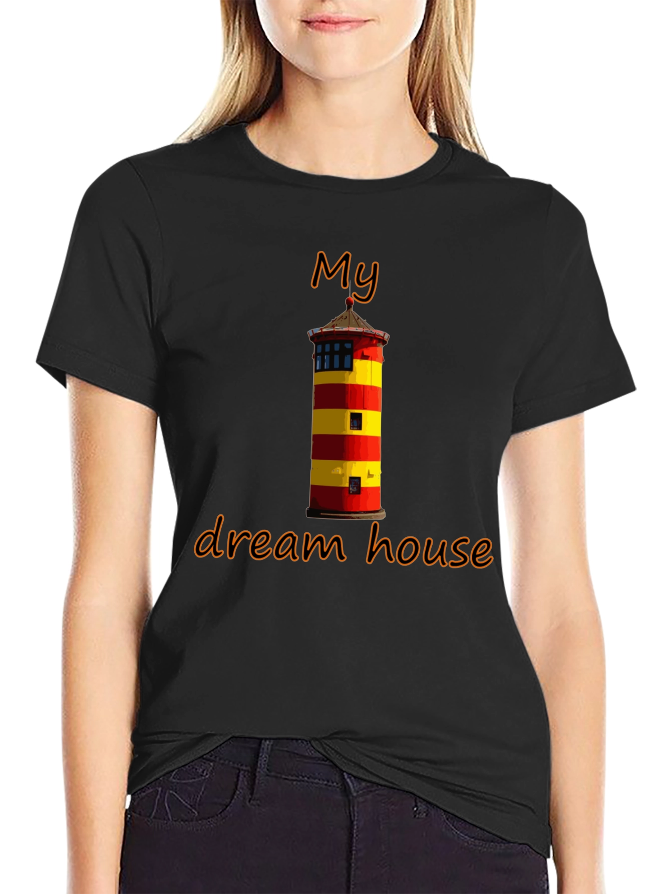 My Dream House T-Shirt: Lighthouse Graphic Tee