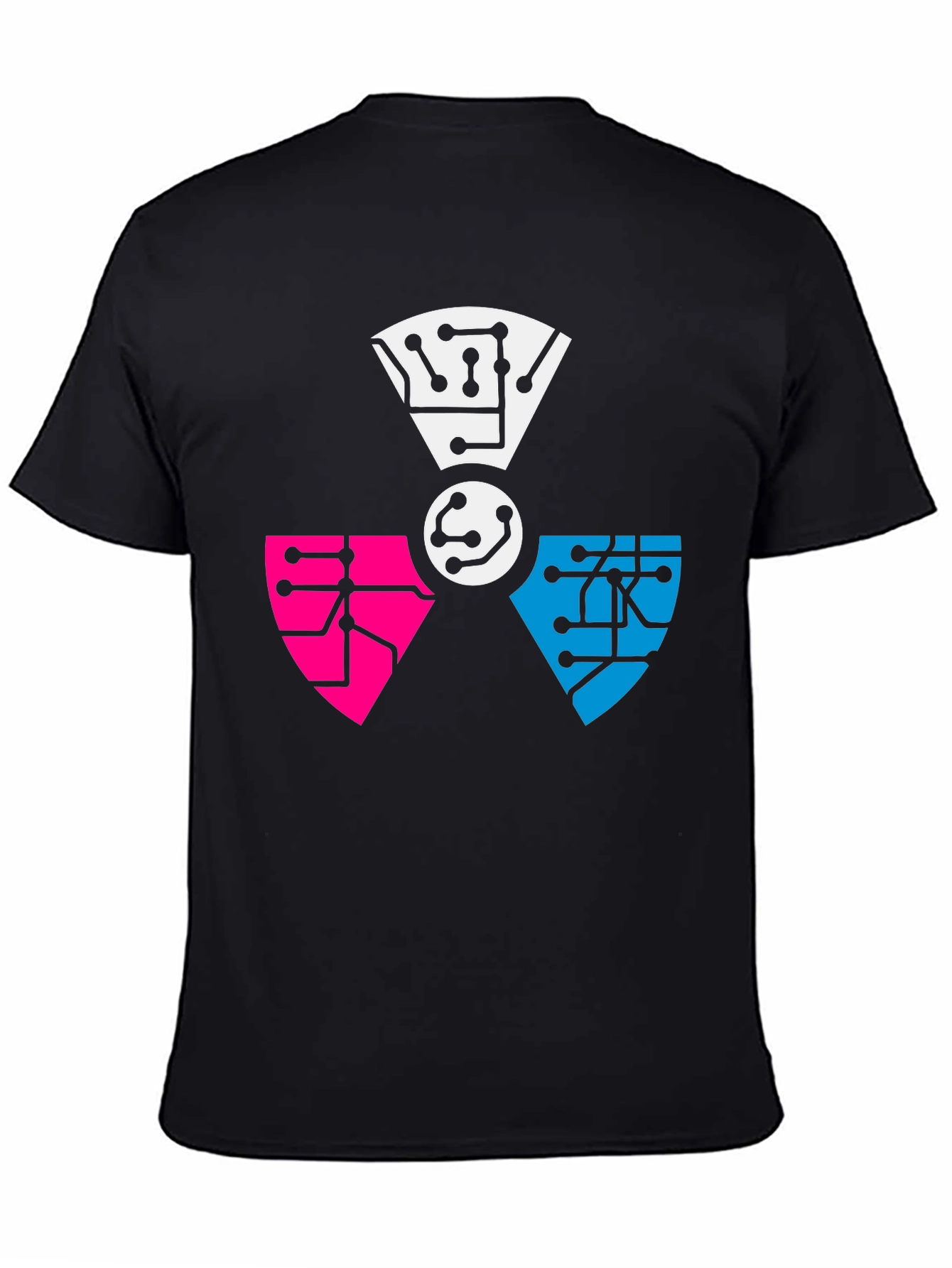 Circuit Board Radiation Symbol T-Shirt