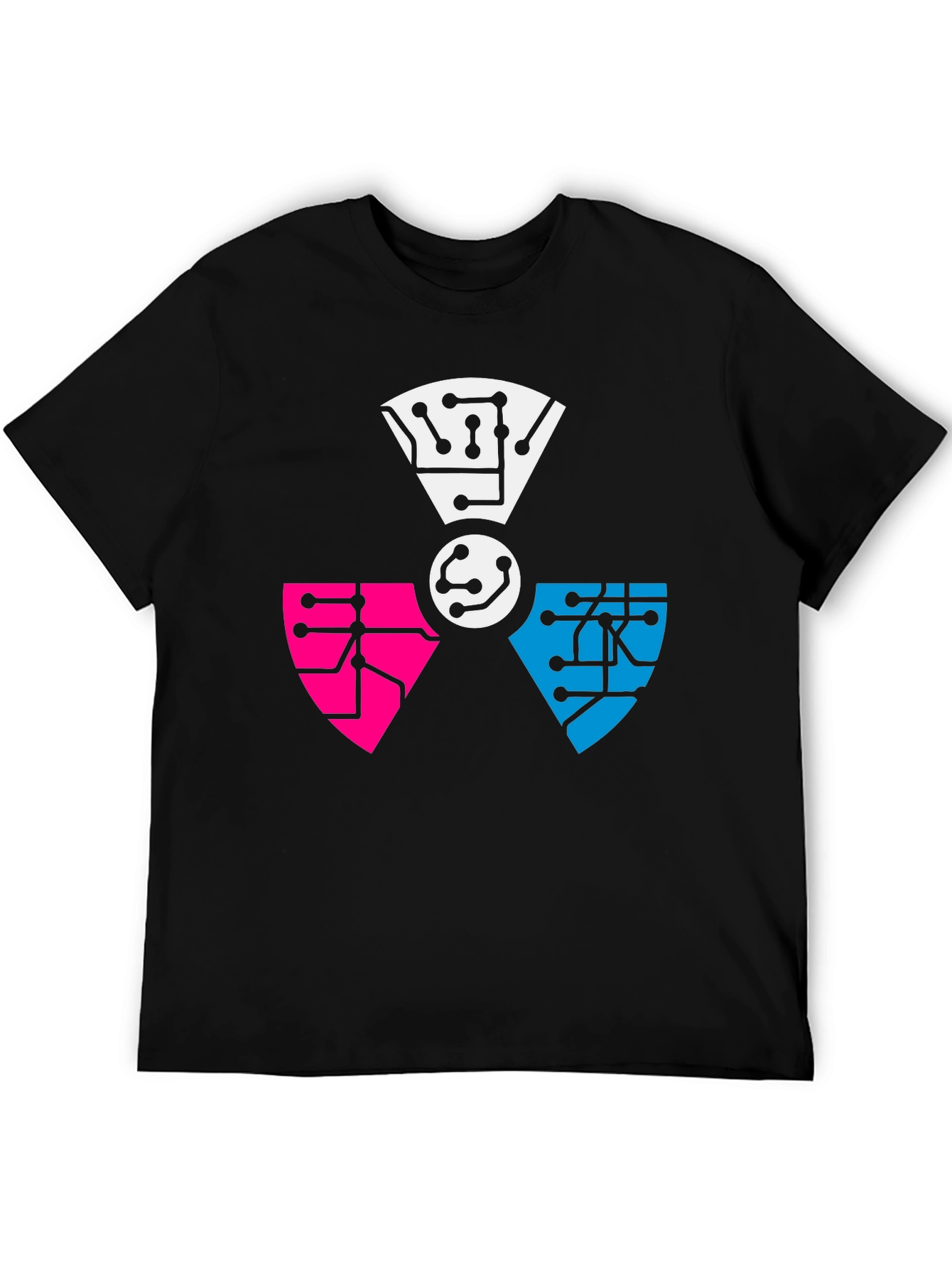 Circuit Board Radiation Symbol T-Shirt