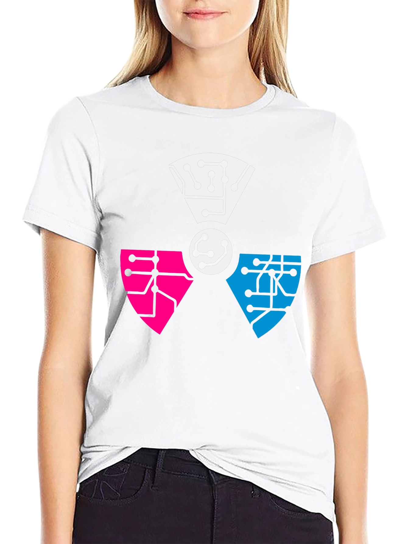 Circuit Board Radiation Symbol T-Shirt