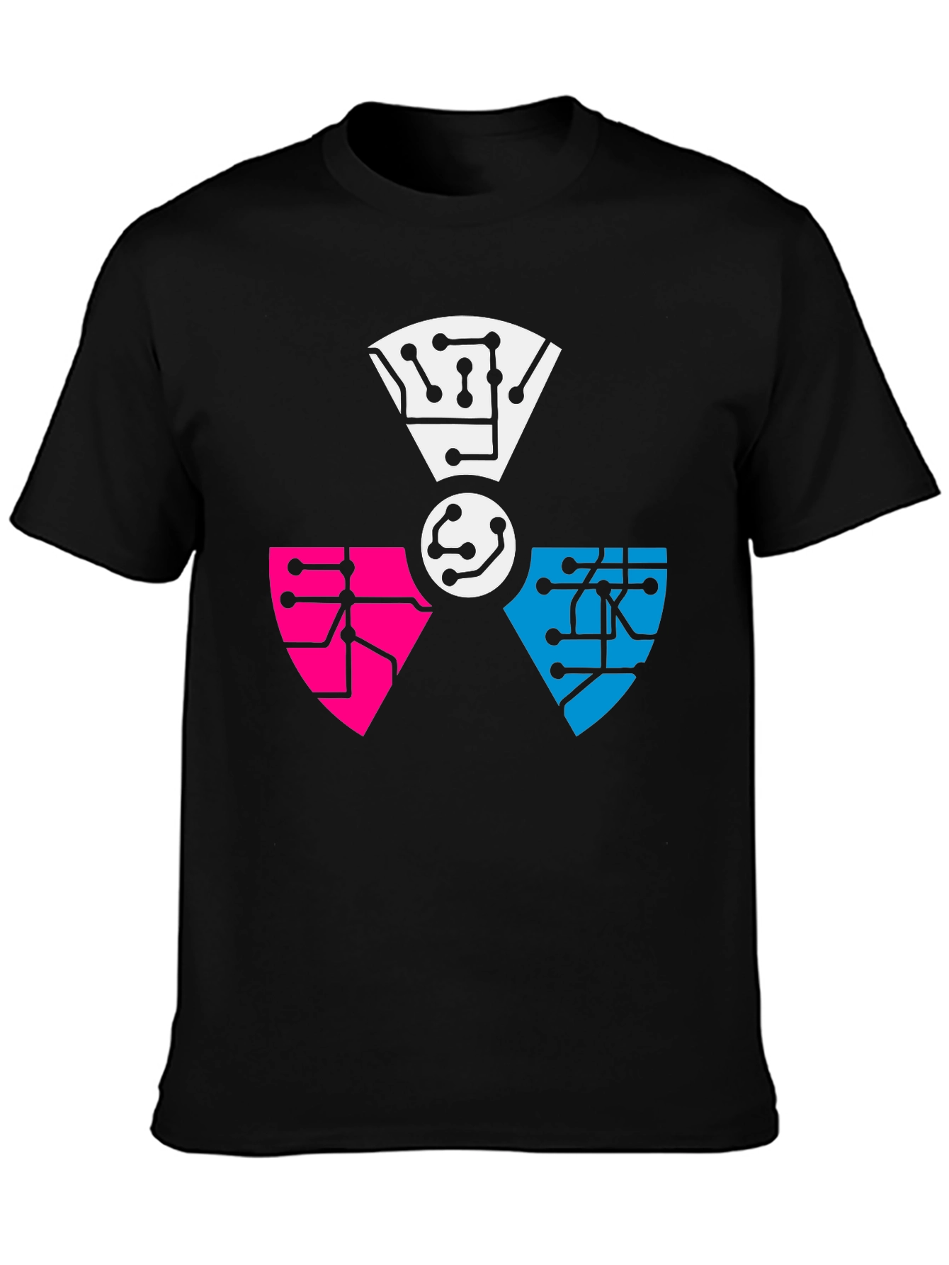 Circuit Board Radiation Symbol T-Shirt