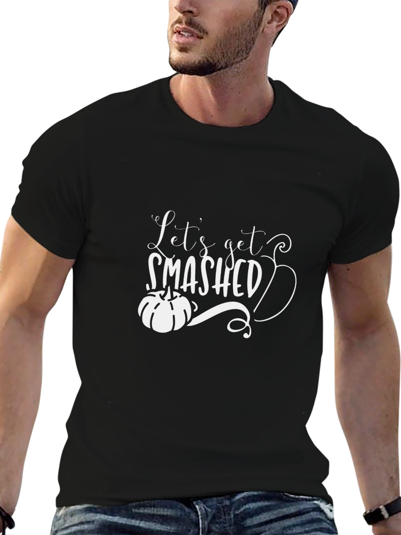 Lets Get Smashed Pumpkin T-Shirt