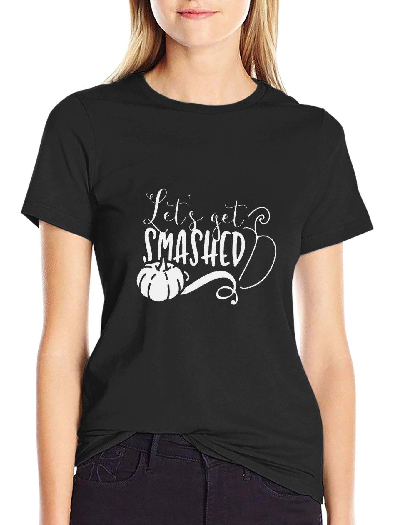 Lets Get Smashed Pumpkin T-Shirt