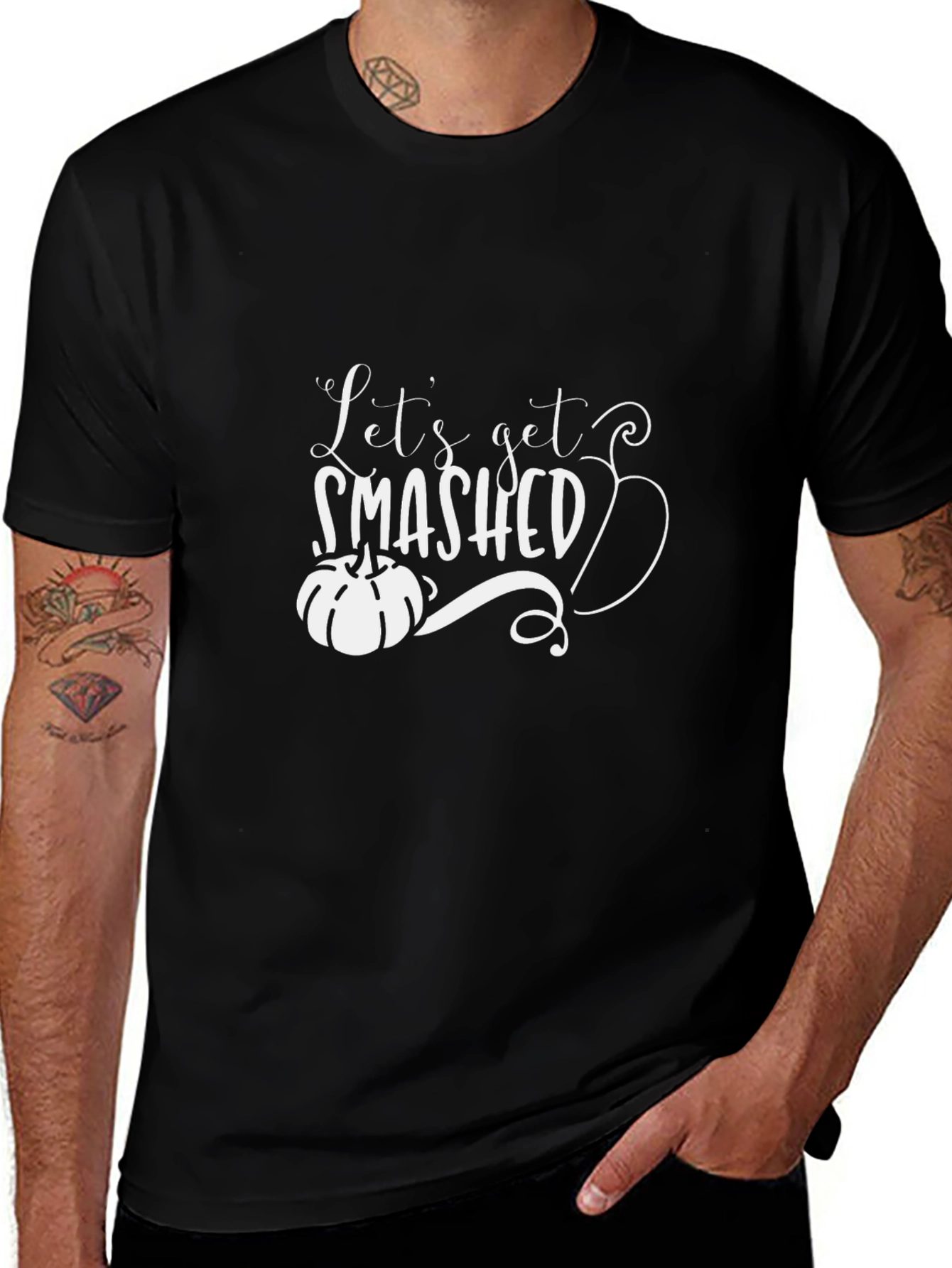 Lets Get Smashed Pumpkin T-Shirt