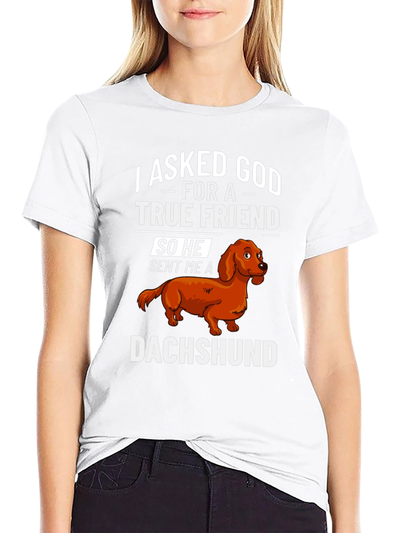 True Friend Dachshund T-Shirt