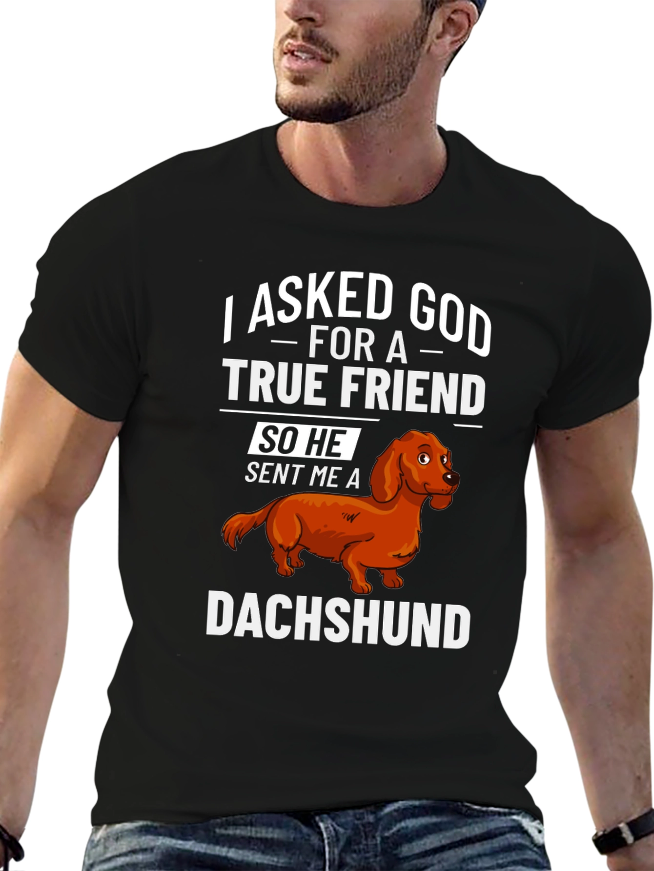 True Friend Dachshund T-Shirt