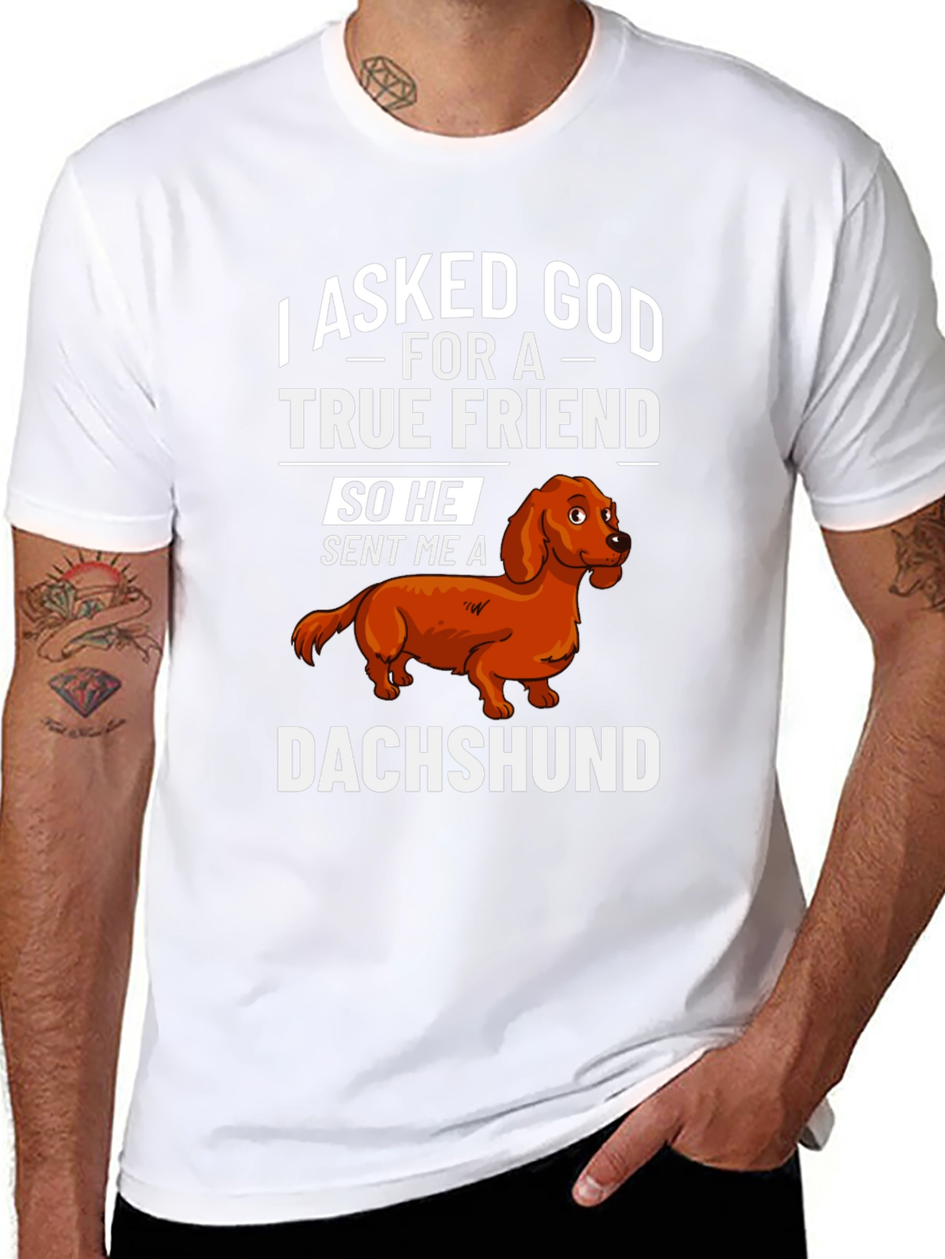 True Friend Dachshund T-Shirt