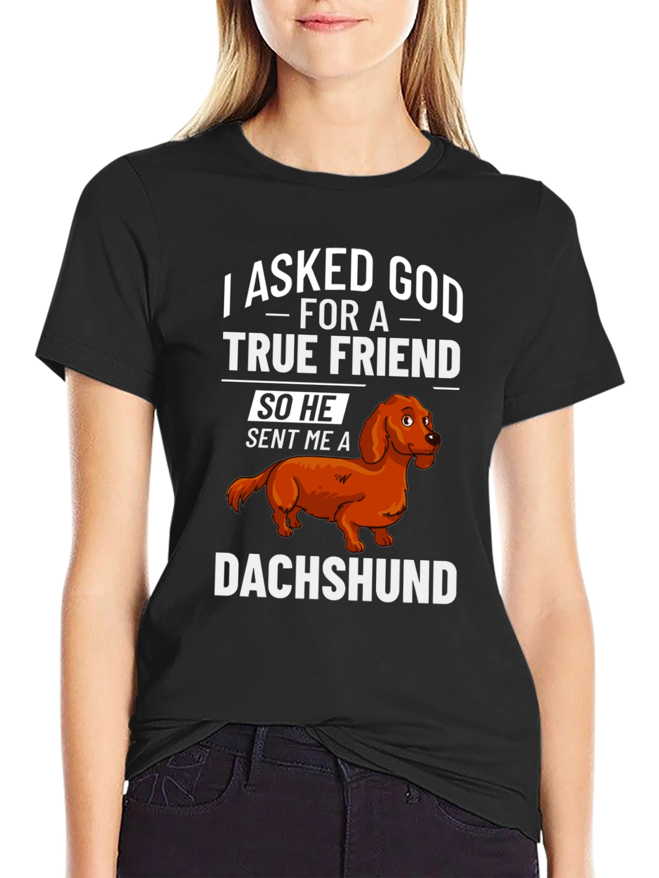 True Friend Dachshund T-Shirt