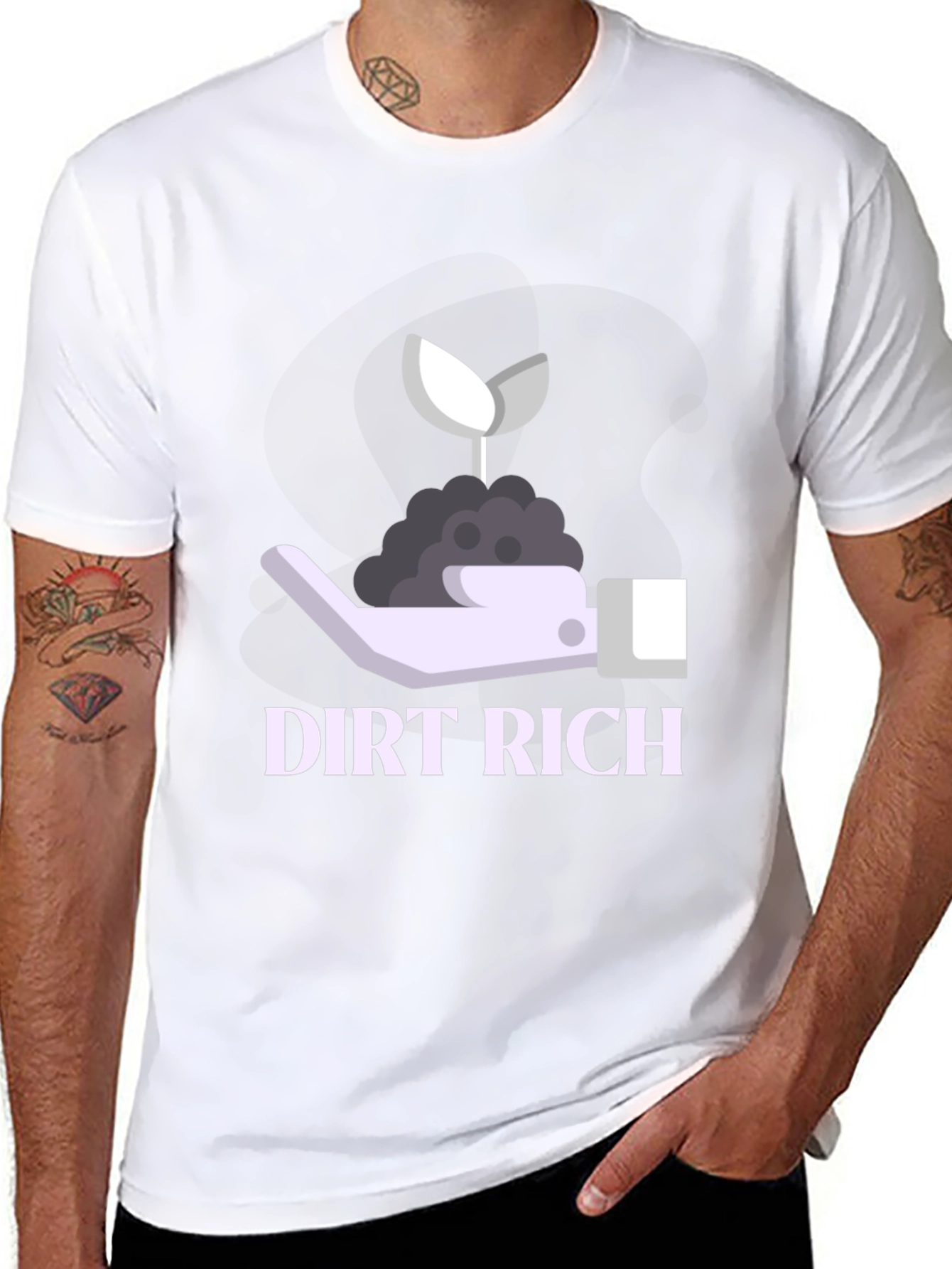 Dirt Rich Graphic T-Shirt - Sustainable Style