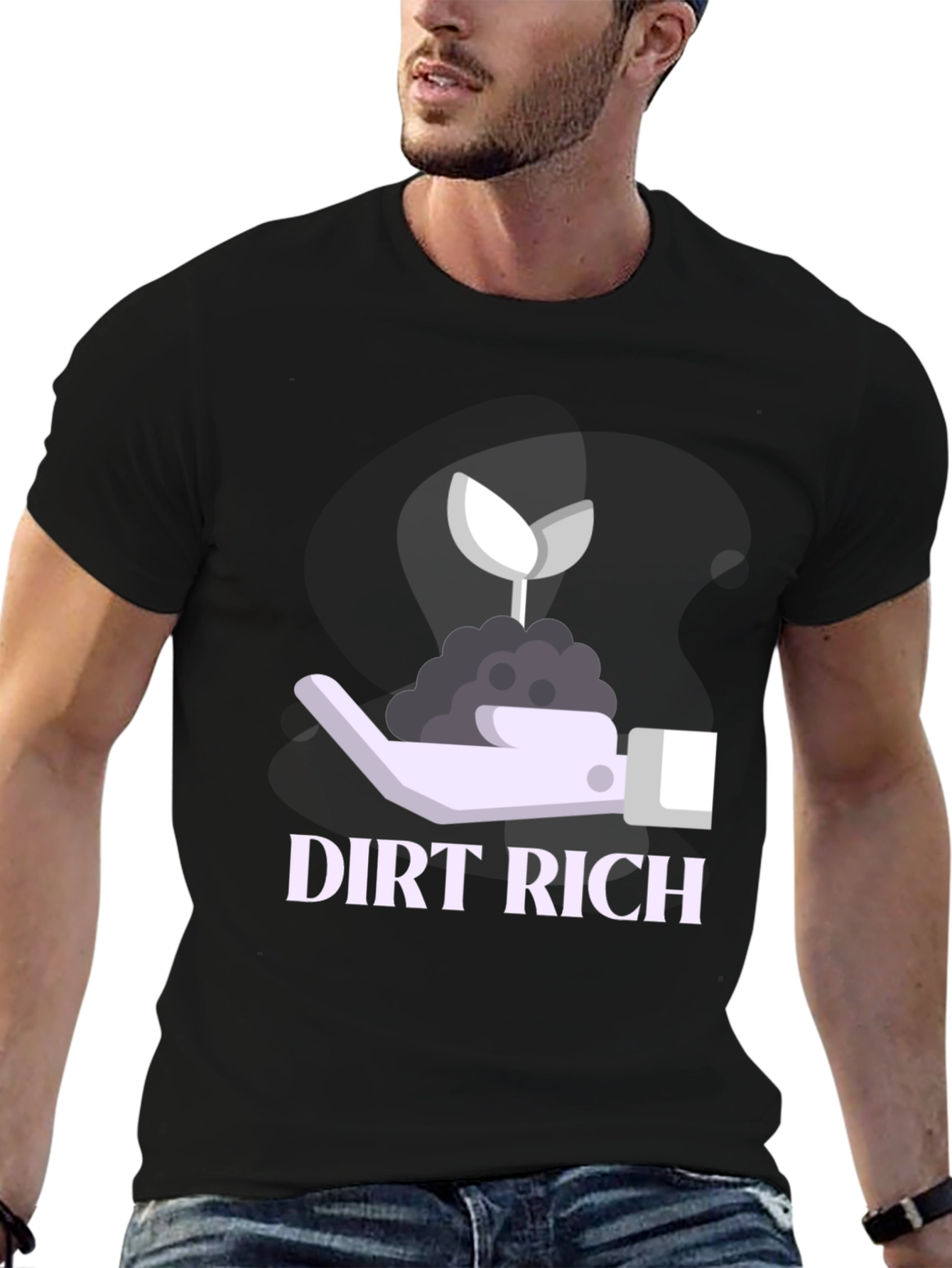 Dirt Rich Graphic T-Shirt - Sustainable Style