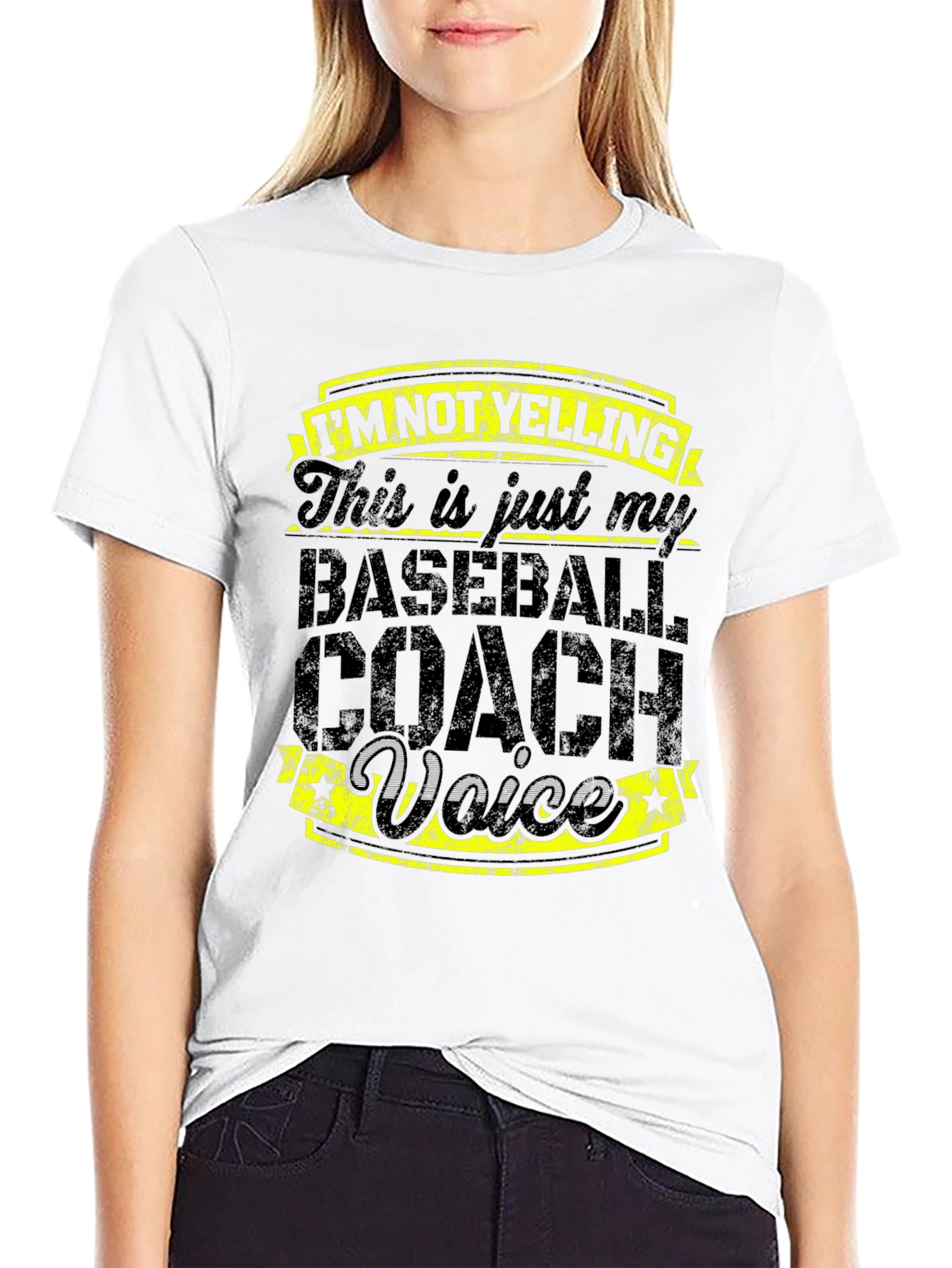 Baseball Coach Voice T-Shirt - Funny Sports Tee