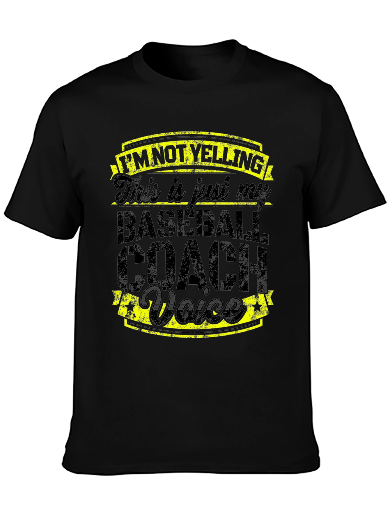 Baseball Coach Voice T-Shirt - Funny Sports Tee