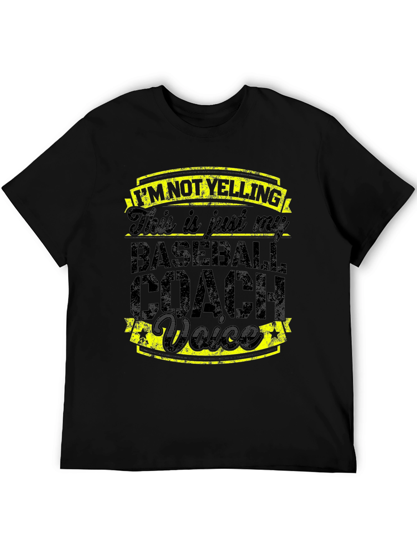 Baseball Coach Voice T-Shirt - Funny Sports Tee