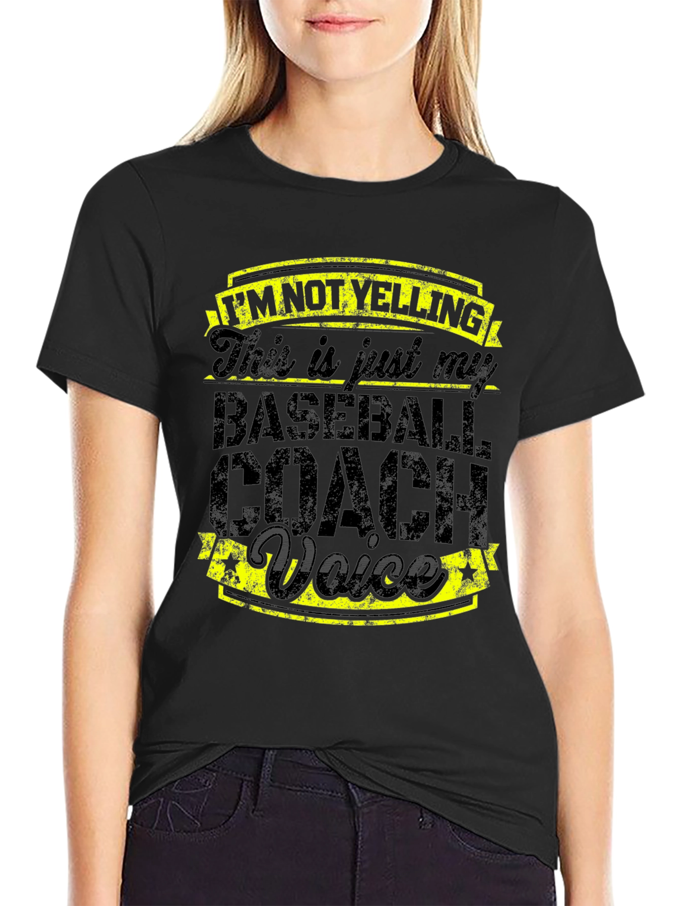 Baseball Coach Voice T-Shirt - Funny Sports Tee