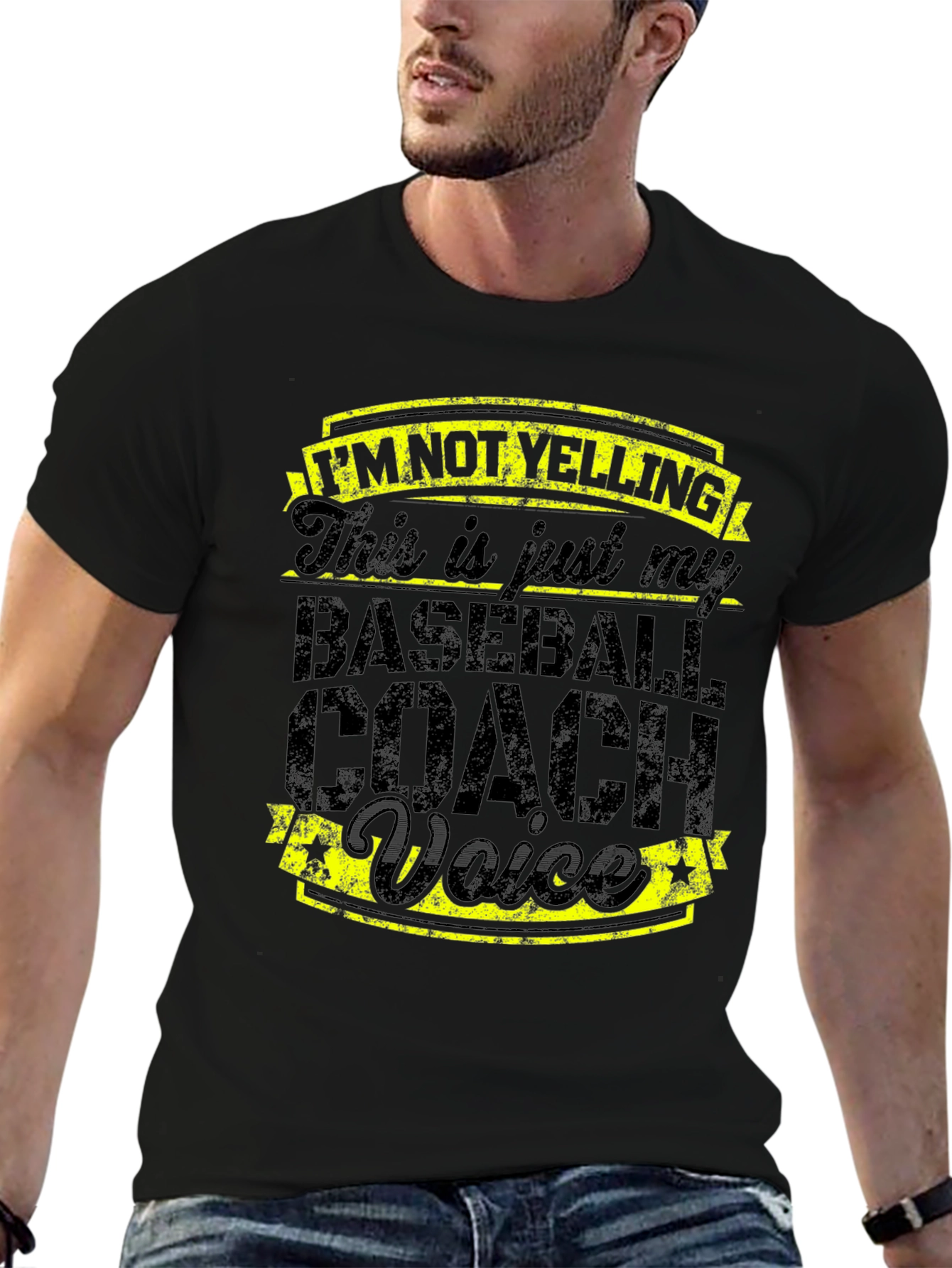Baseball Coach Voice T-Shirt - Funny Sports Tee