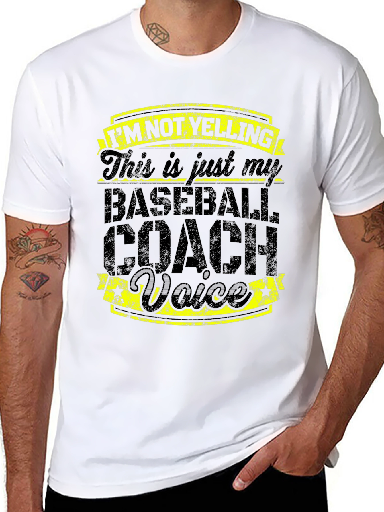 Baseball Coach Voice T-Shirt - Funny Sports Tee