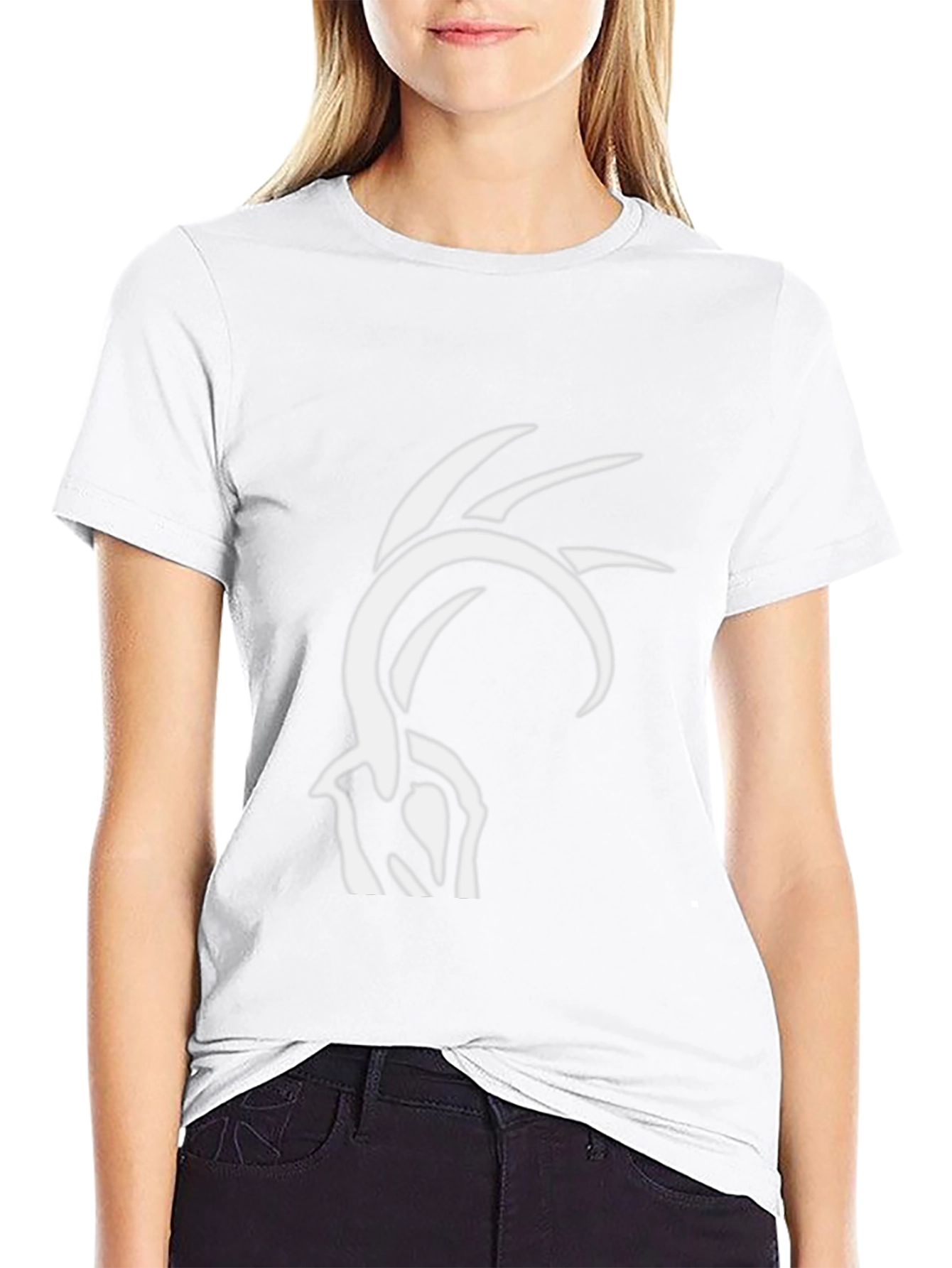 Unique Graphic Tee - Black Casual Cotton T-Shirt