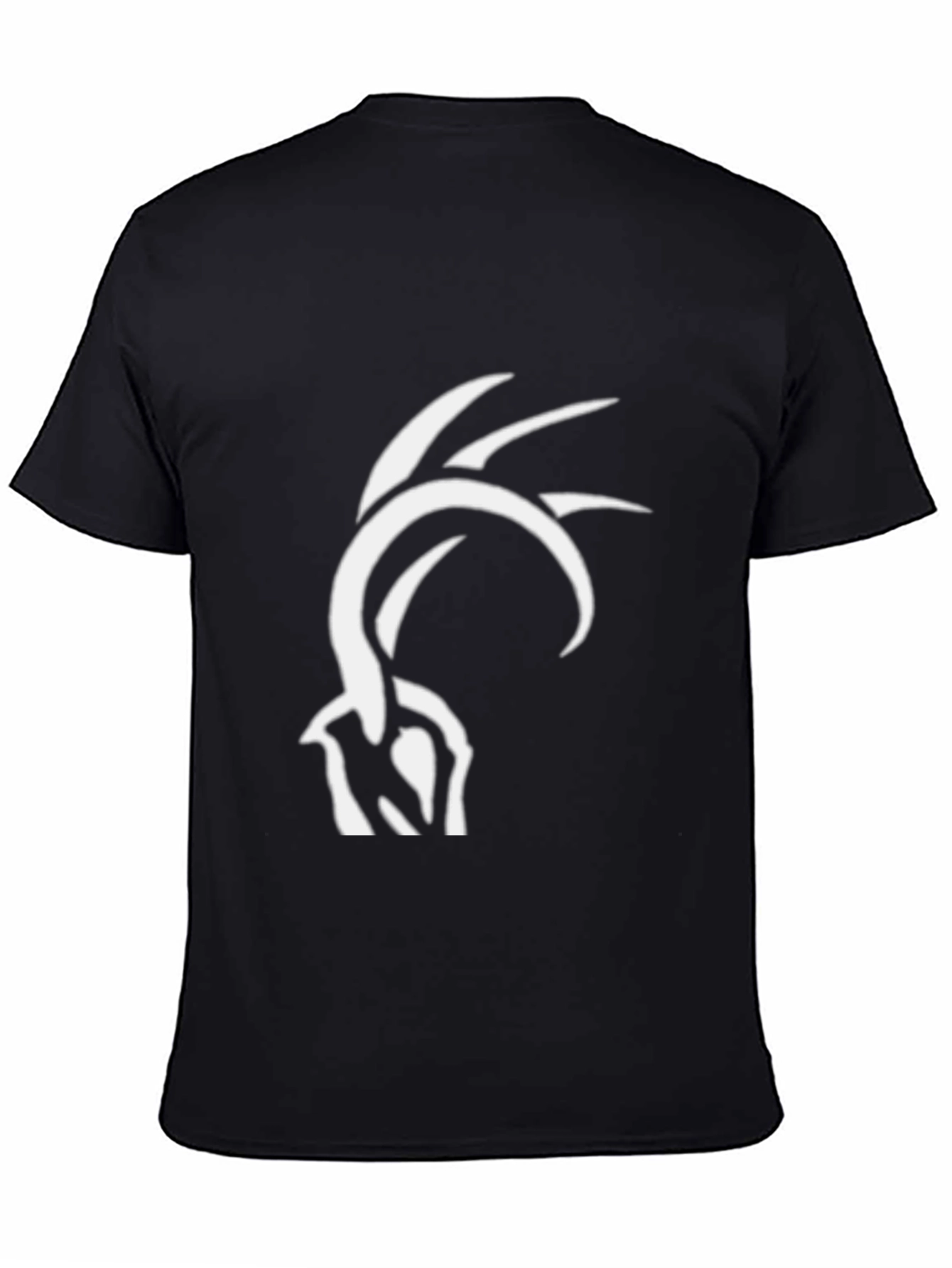 Unique Graphic Tee - Black Casual Cotton T-Shirt