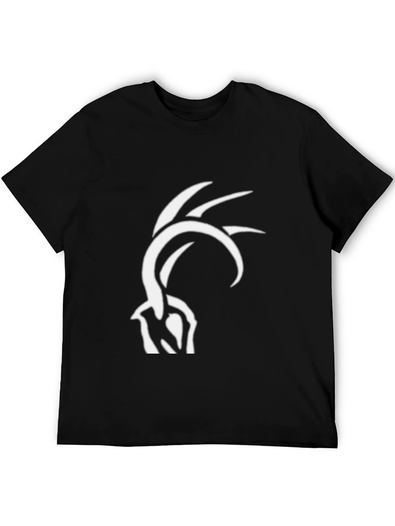 Unique Graphic Tee - Black Casual Cotton T-Shirt