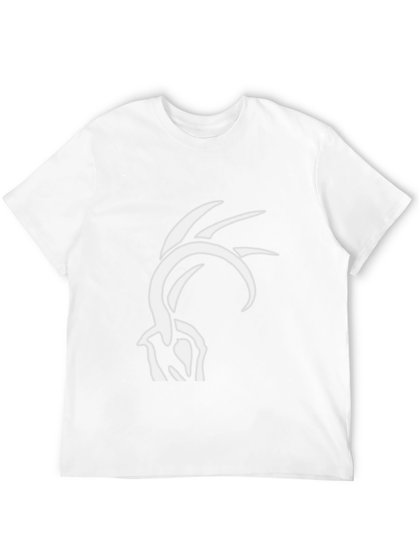 Unique Graphic Tee - Black Casual Cotton T-Shirt