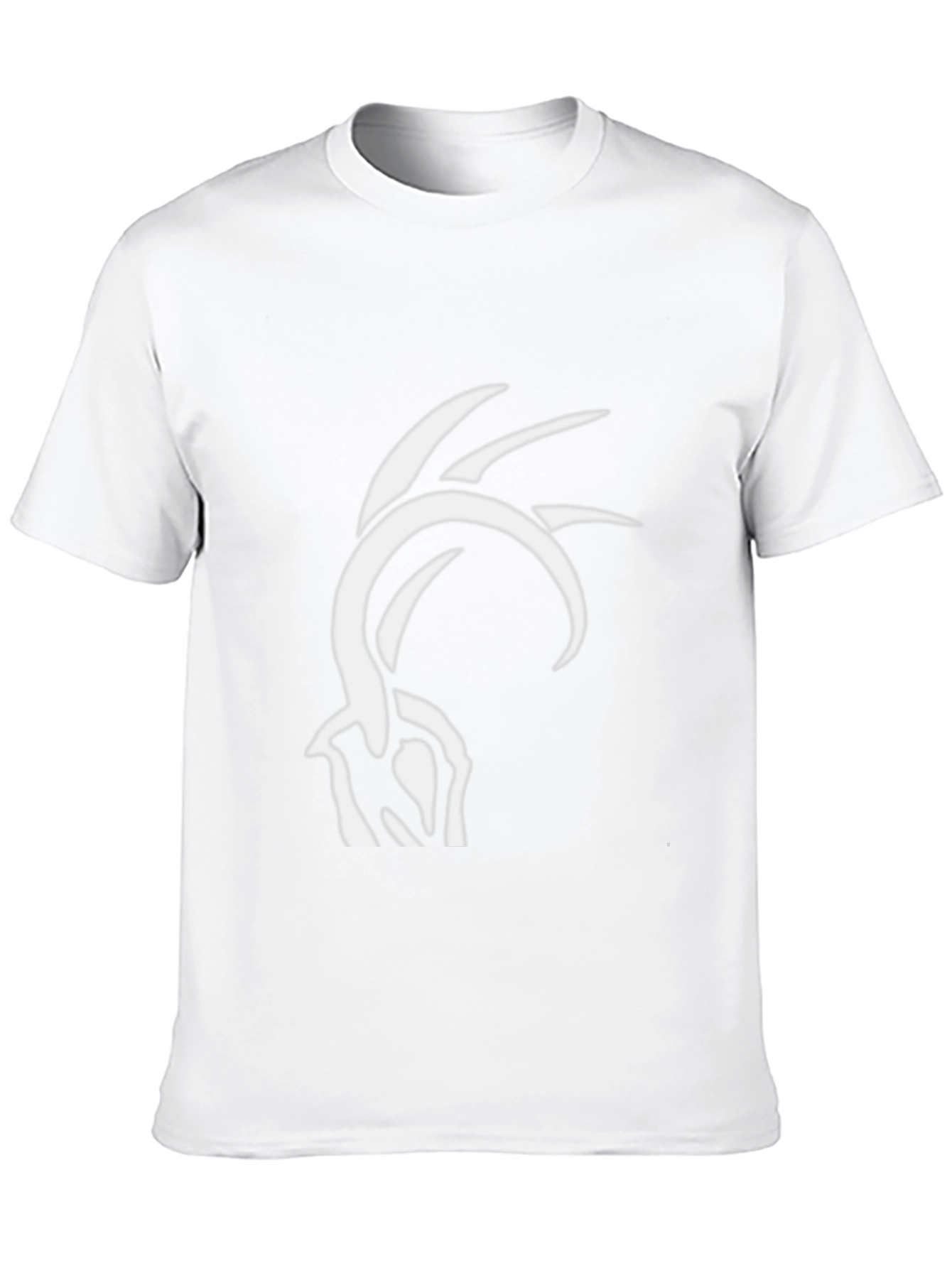 Unique Graphic Tee - Black Casual Cotton T-Shirt
