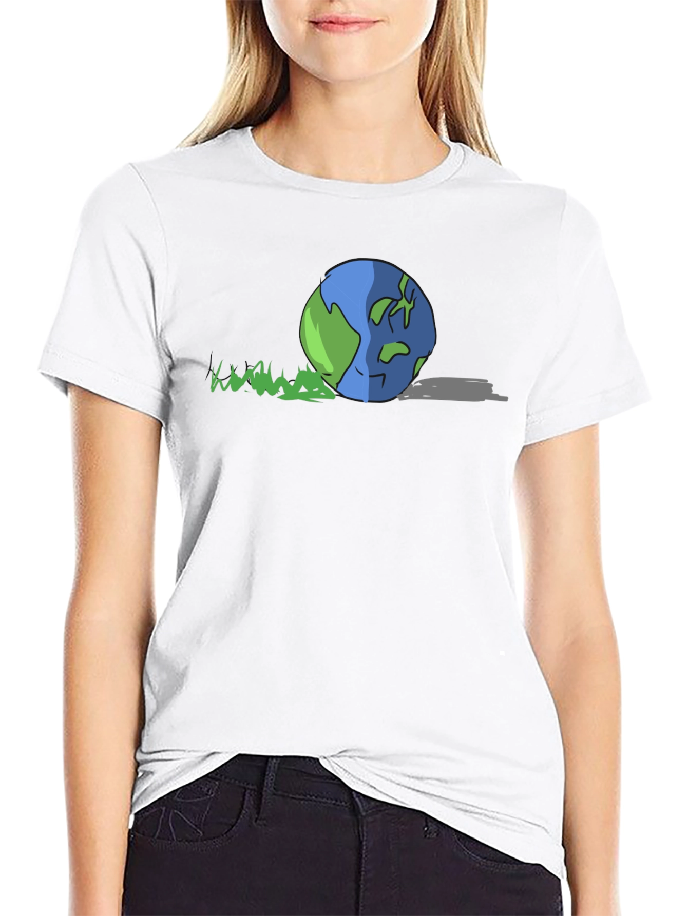 Earth Day Cartoon Graphic Tee