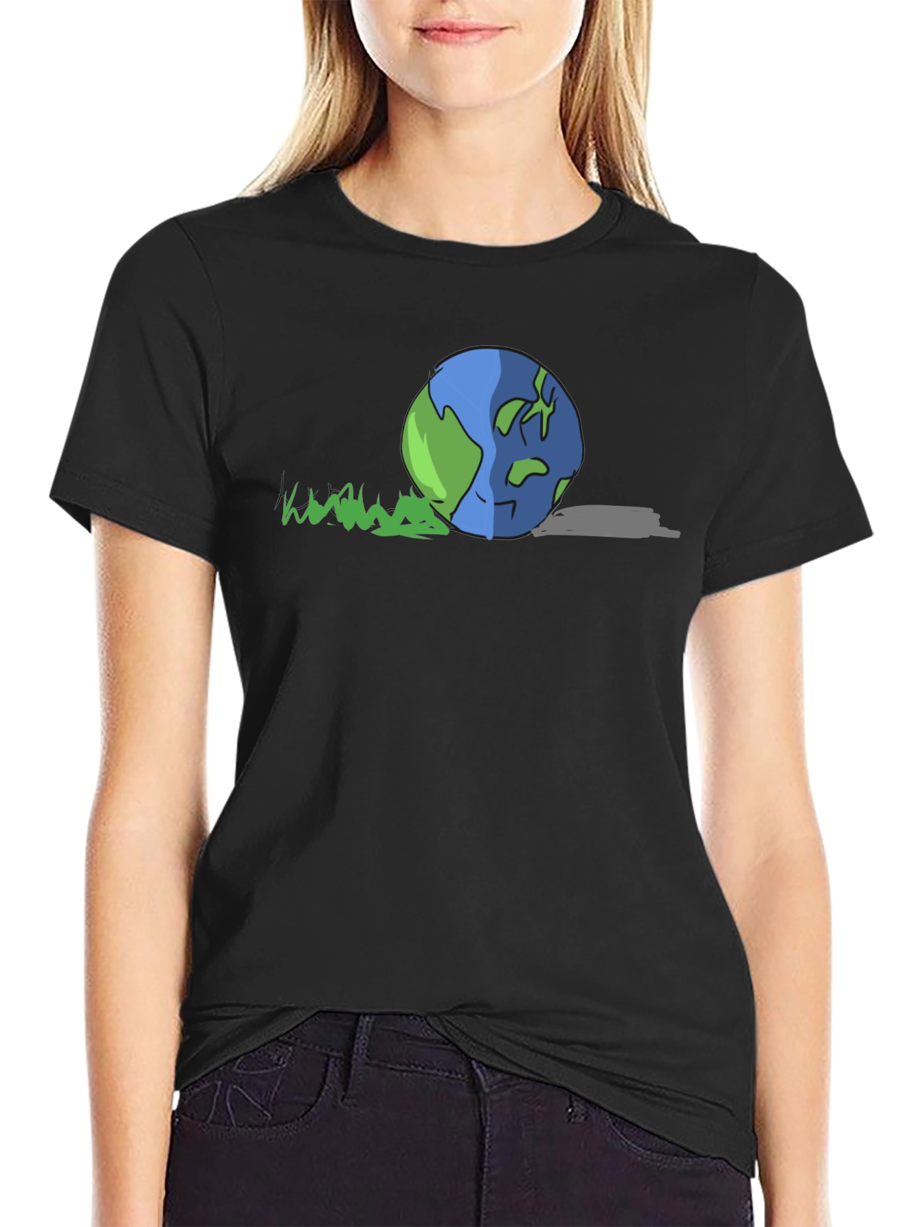 Earth Day Cartoon Graphic Tee