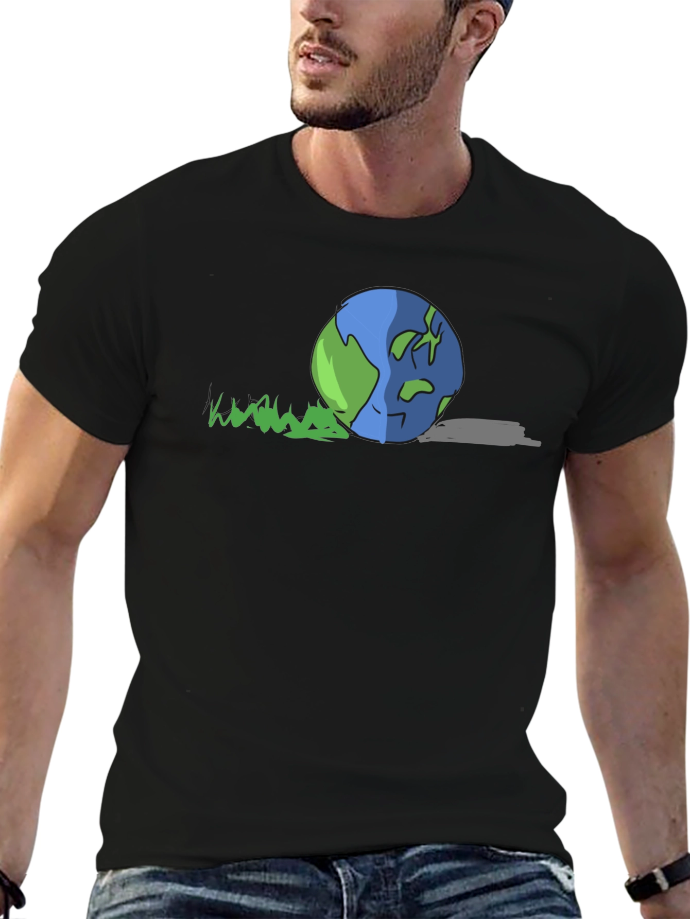 Earth Day Cartoon Graphic Tee