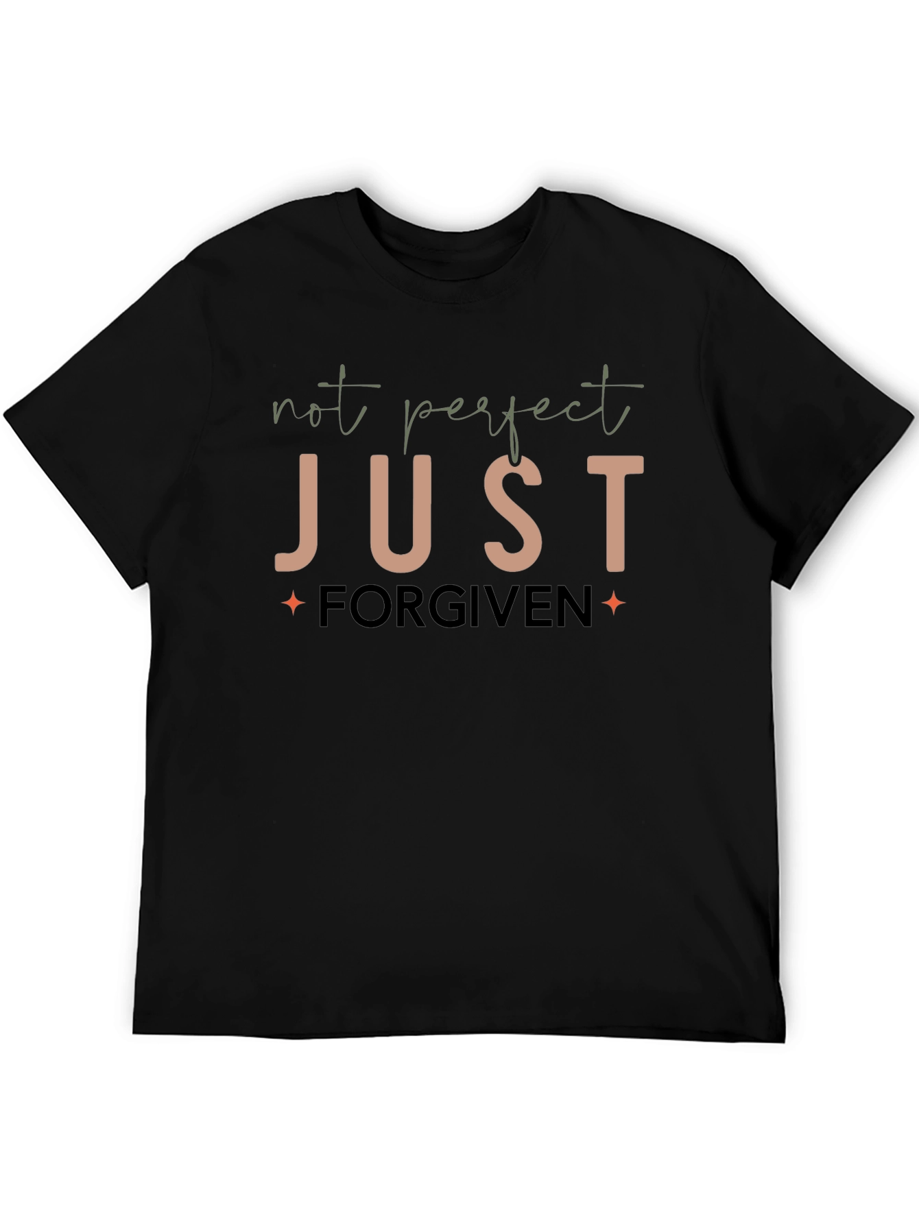 Not Perfect Just Forgiven Graphic T-Shirt