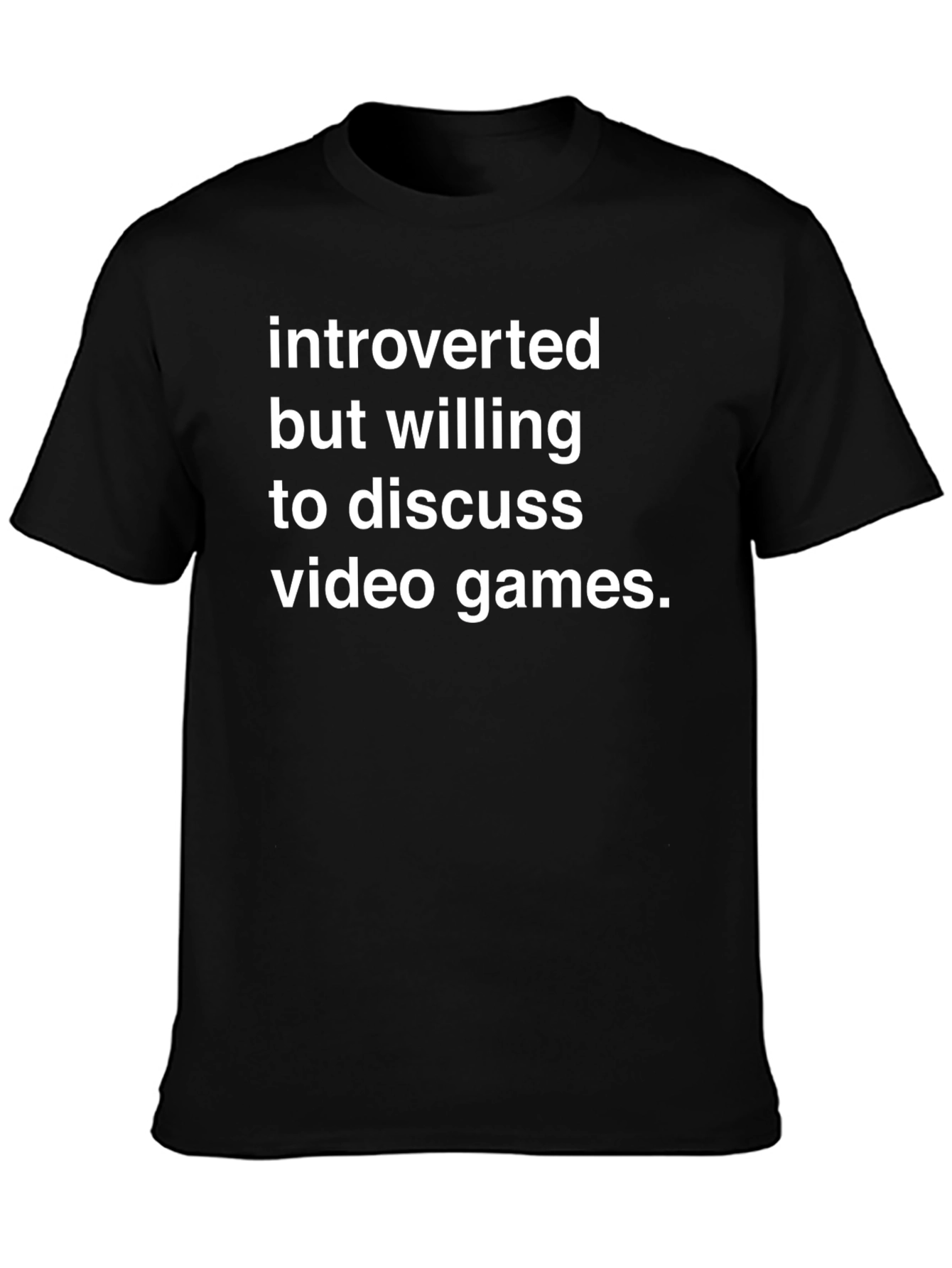 Introverted Gamer T-Shirt - Video Game Fan Tee