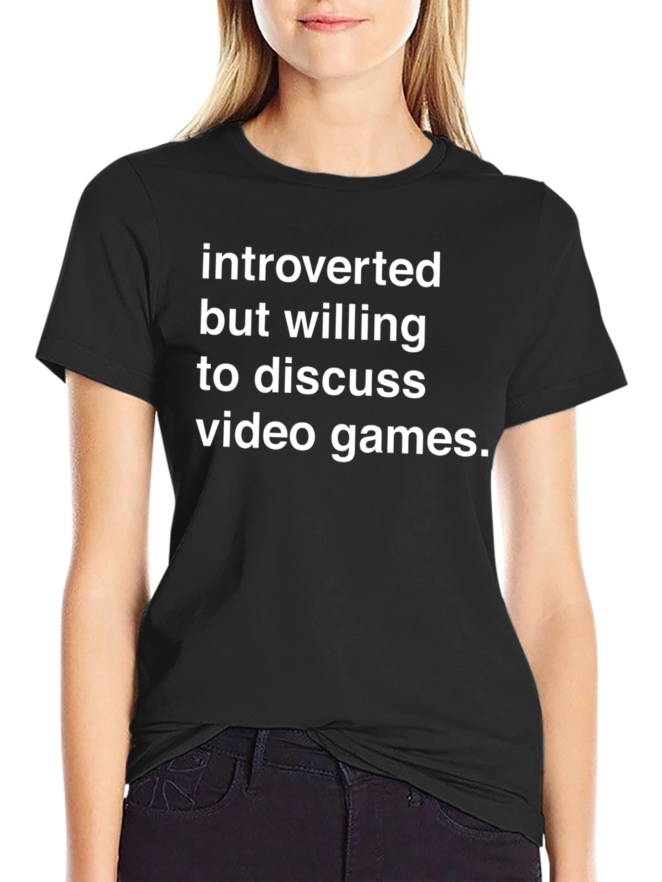 Introverted Gamer T-Shirt - Video Game Fan Tee