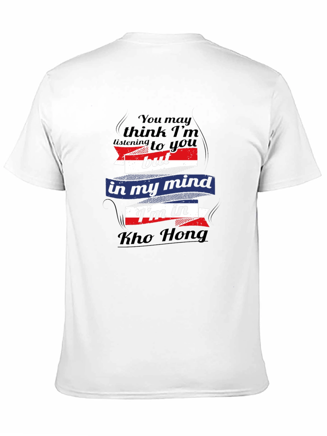 Kho Hong Mind Black Graphic Tee