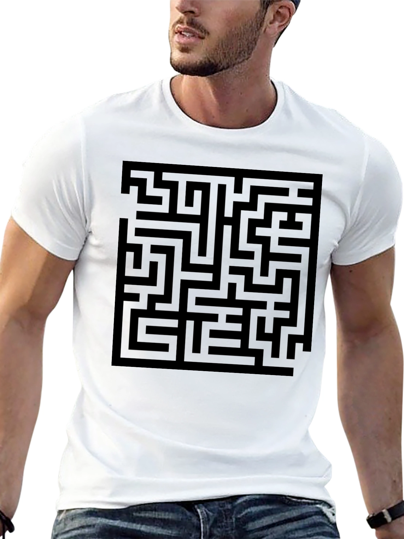 Maze T-Shirt - Solve the Mystery!