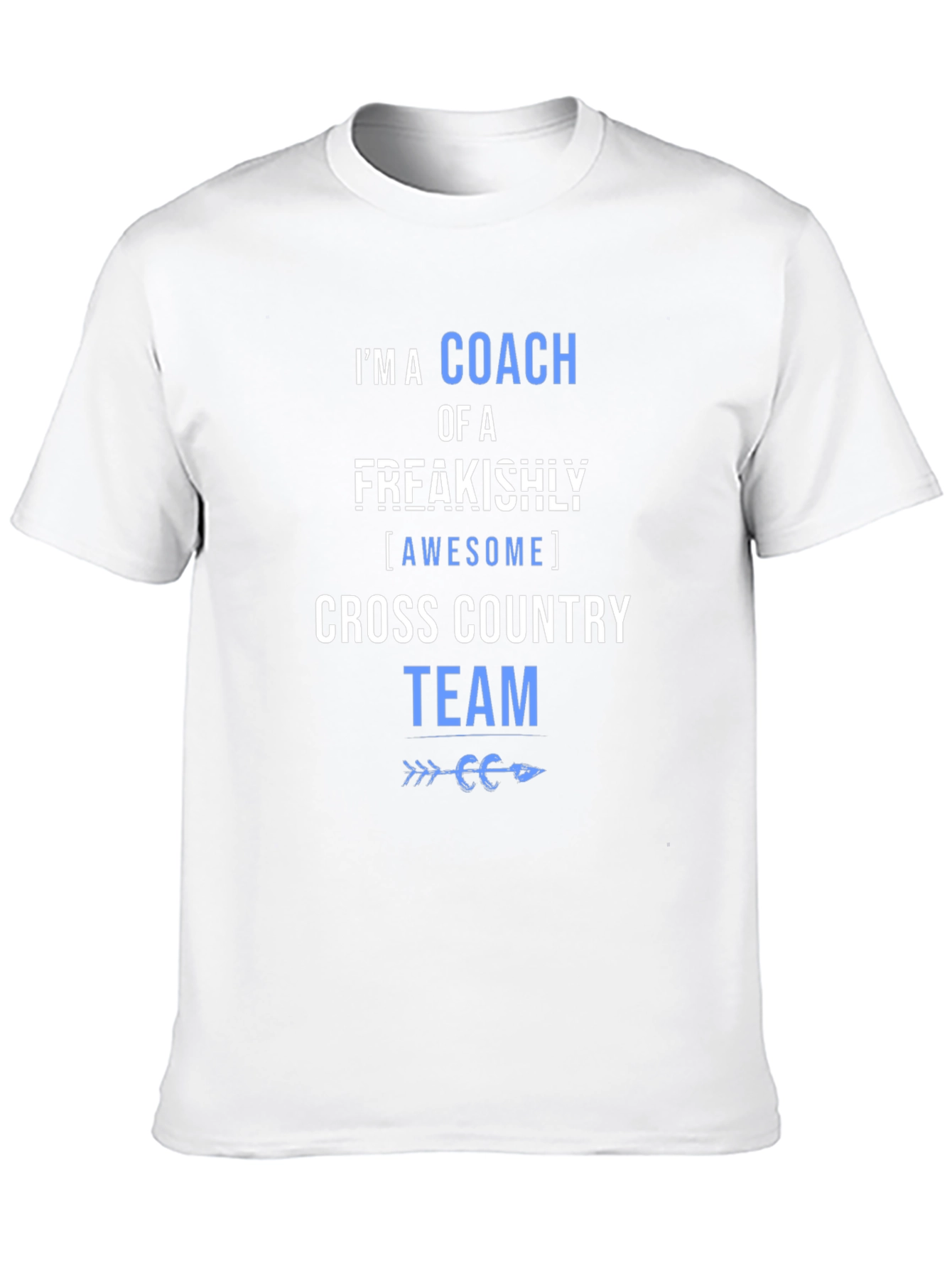 Coach Cross Country Team Graphic T-Shirt