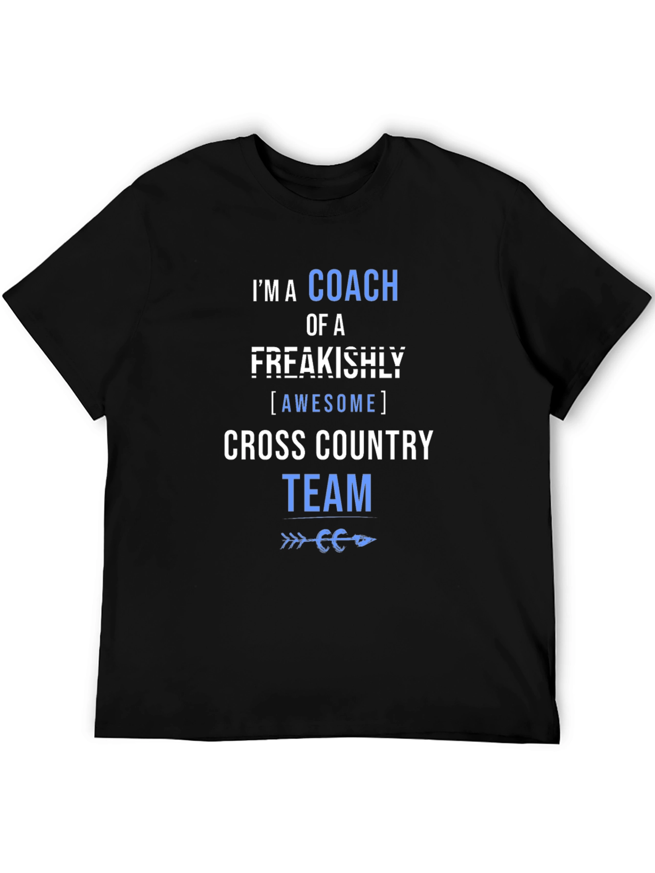Coach Cross Country Team Graphic T-Shirt