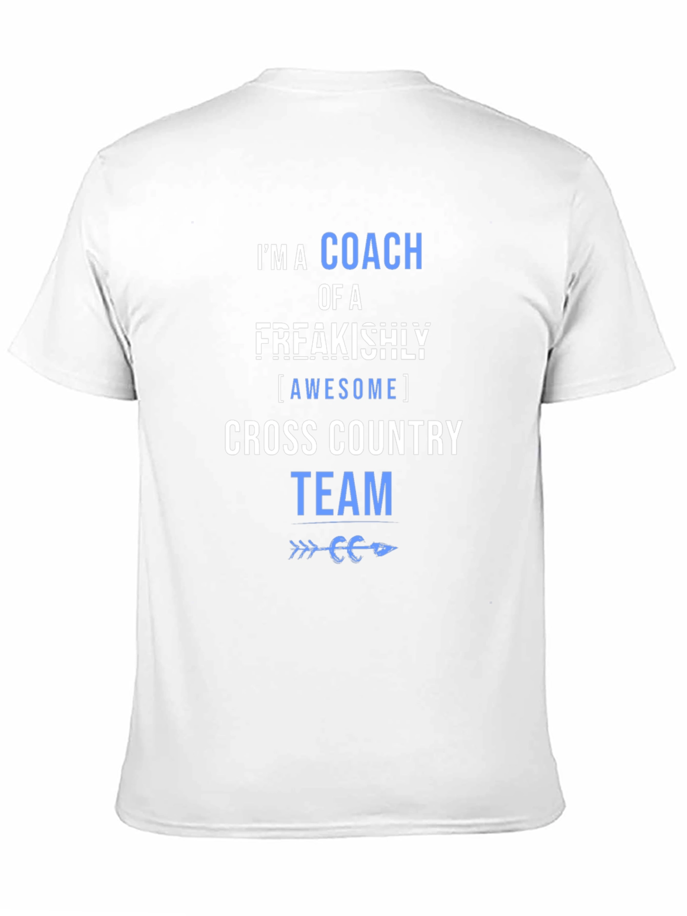 Coach Cross Country Team Graphic T-Shirt