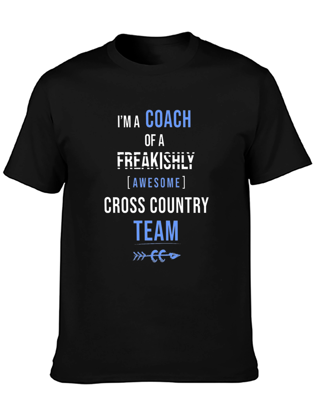 Coach Cross Country Team Graphic T-Shirt