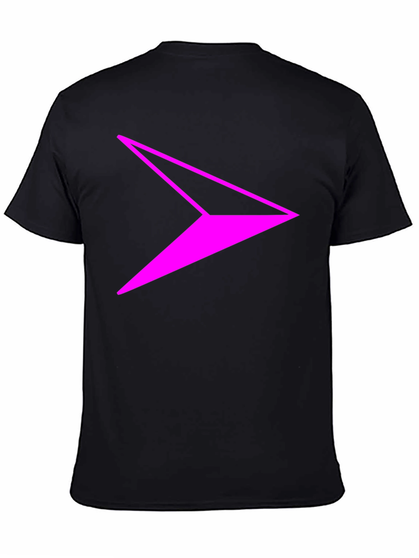 Modern Arrow Graphic Tee - Casual Black T-Shirt