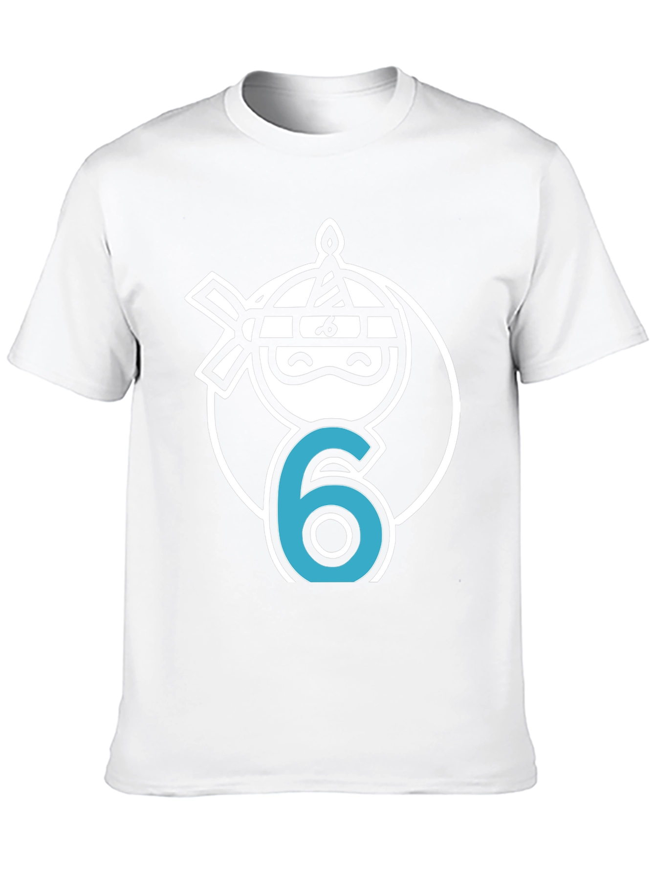 Ninja 6th Birthday T-Shirt