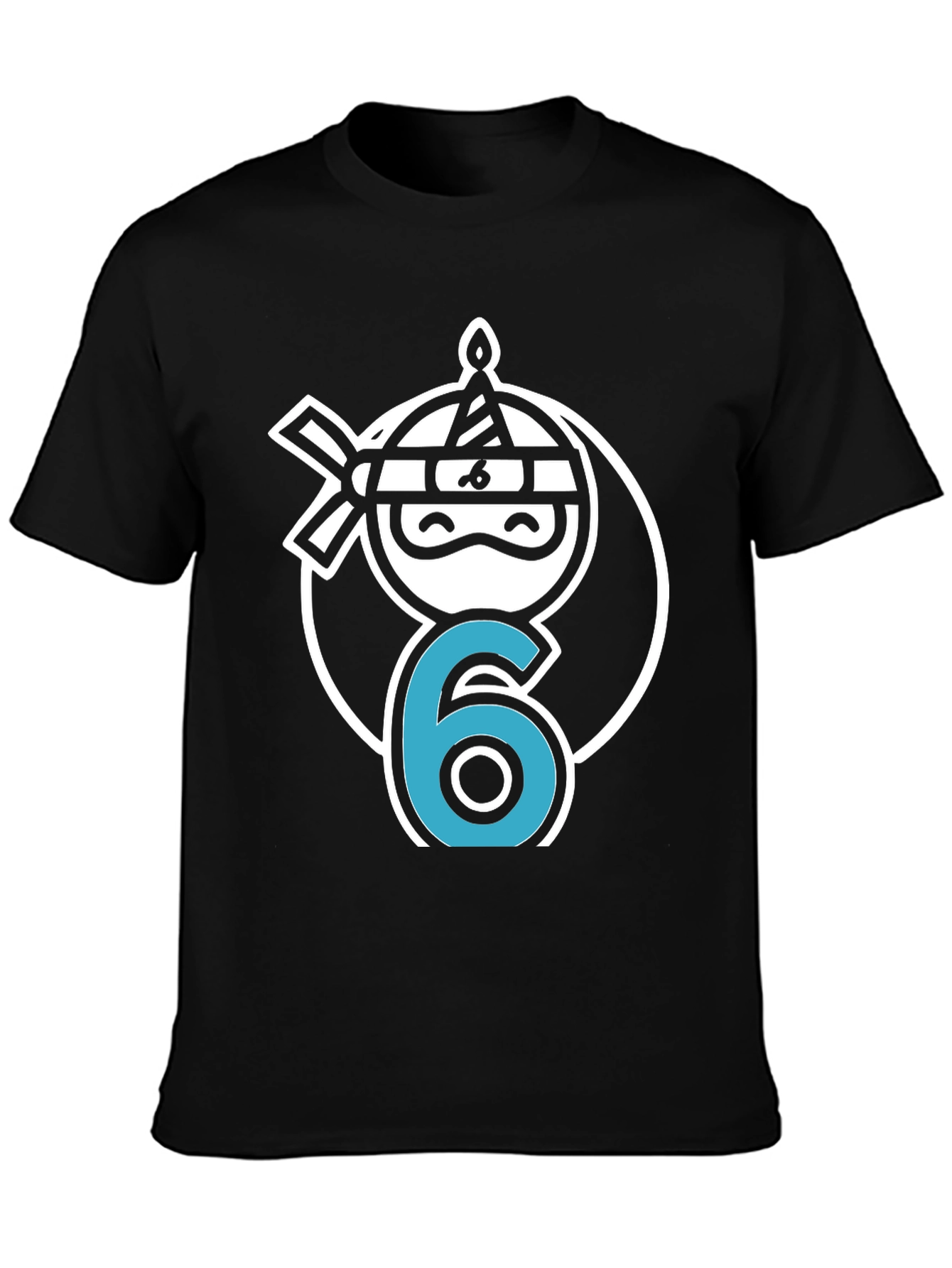 Ninja 6th Birthday T-Shirt
