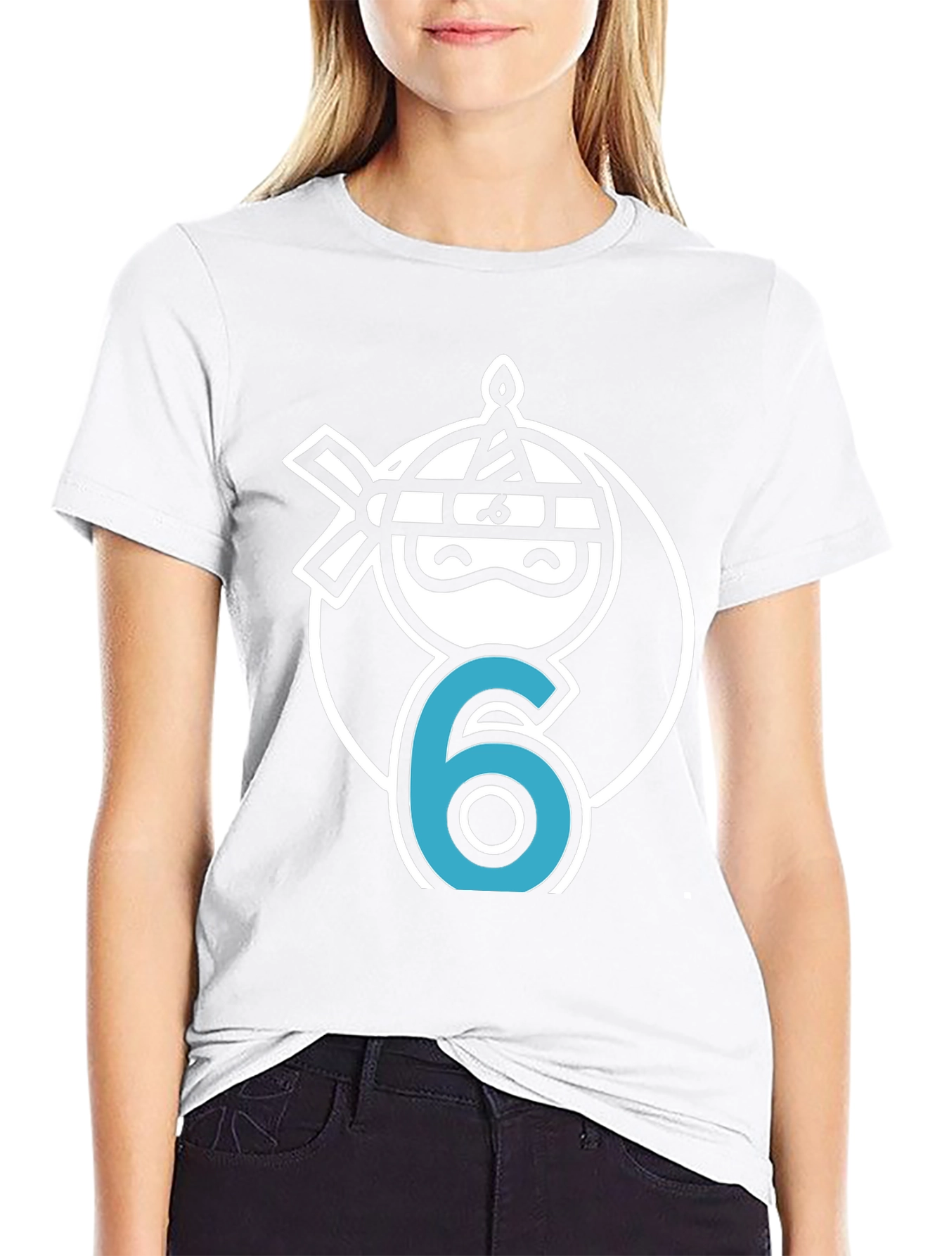 Ninja 6th Birthday T-Shirt