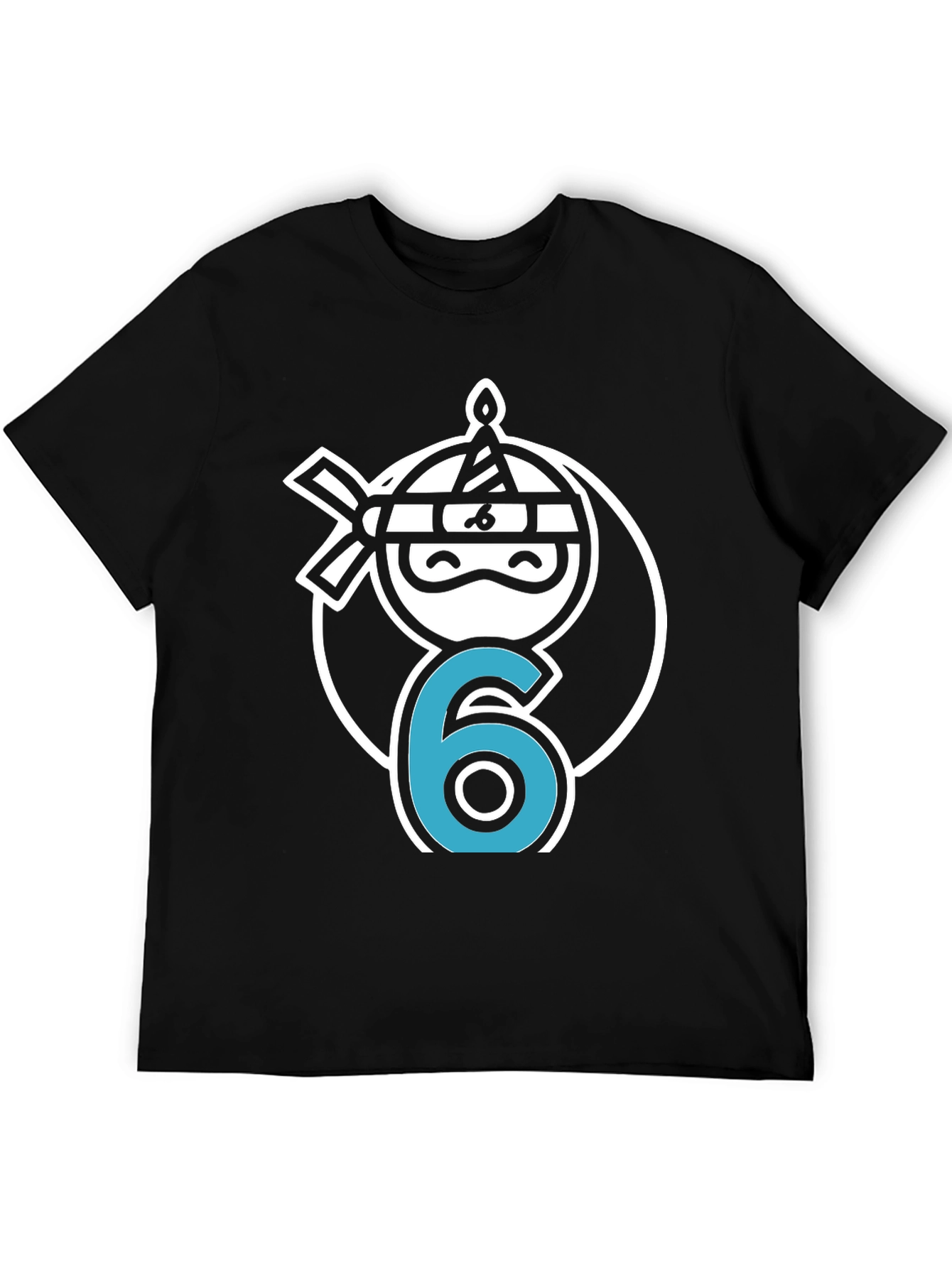 Ninja 6th Birthday T-Shirt