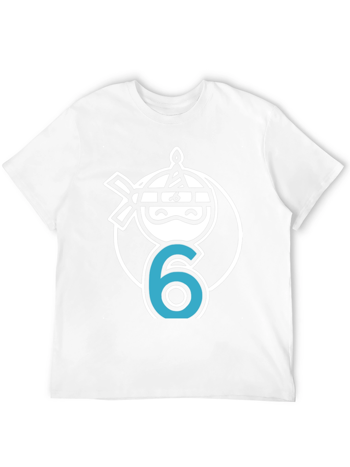 Ninja 6th Birthday T-Shirt