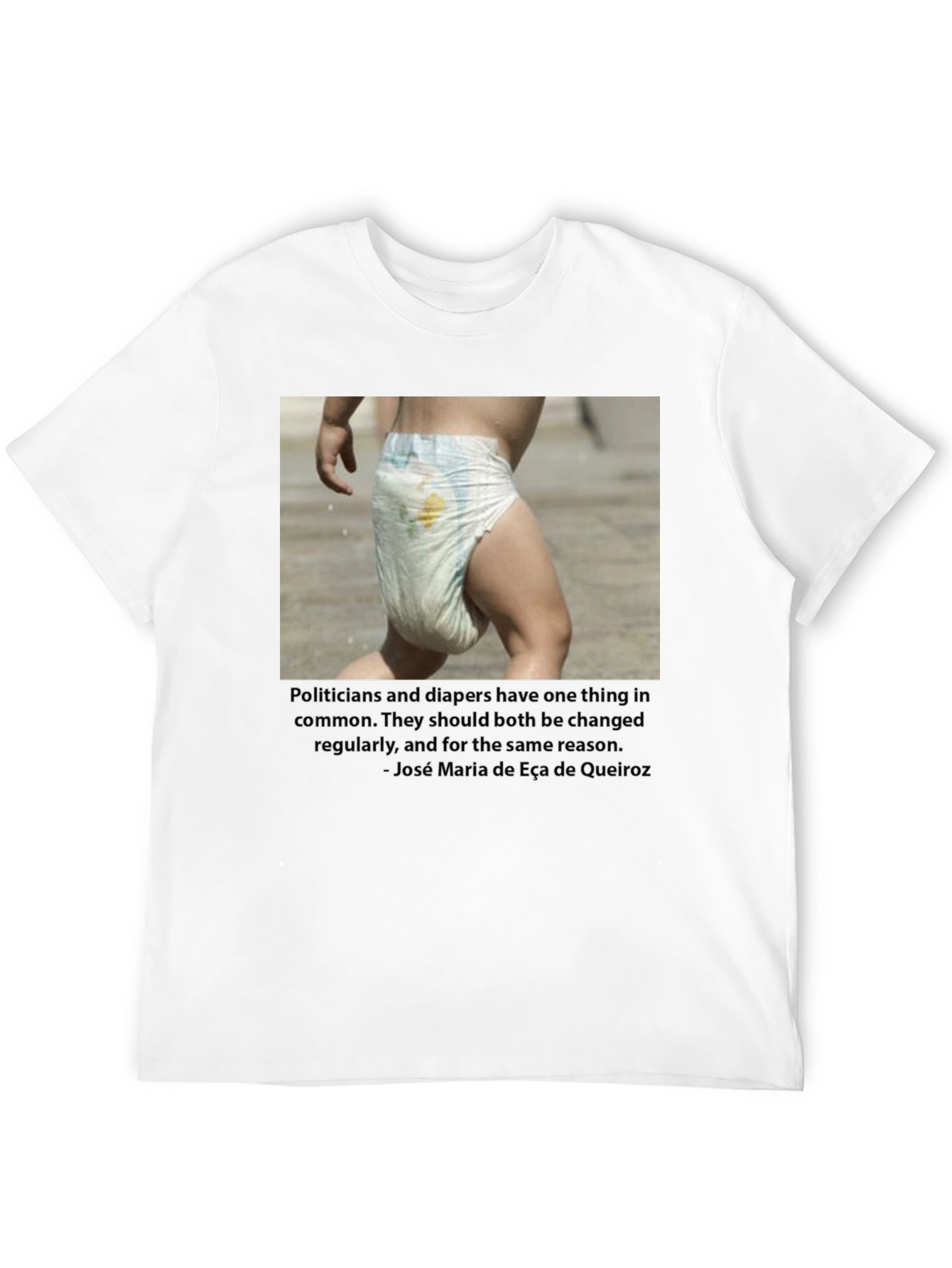 Humorous Politics & Diapers T-Shirt