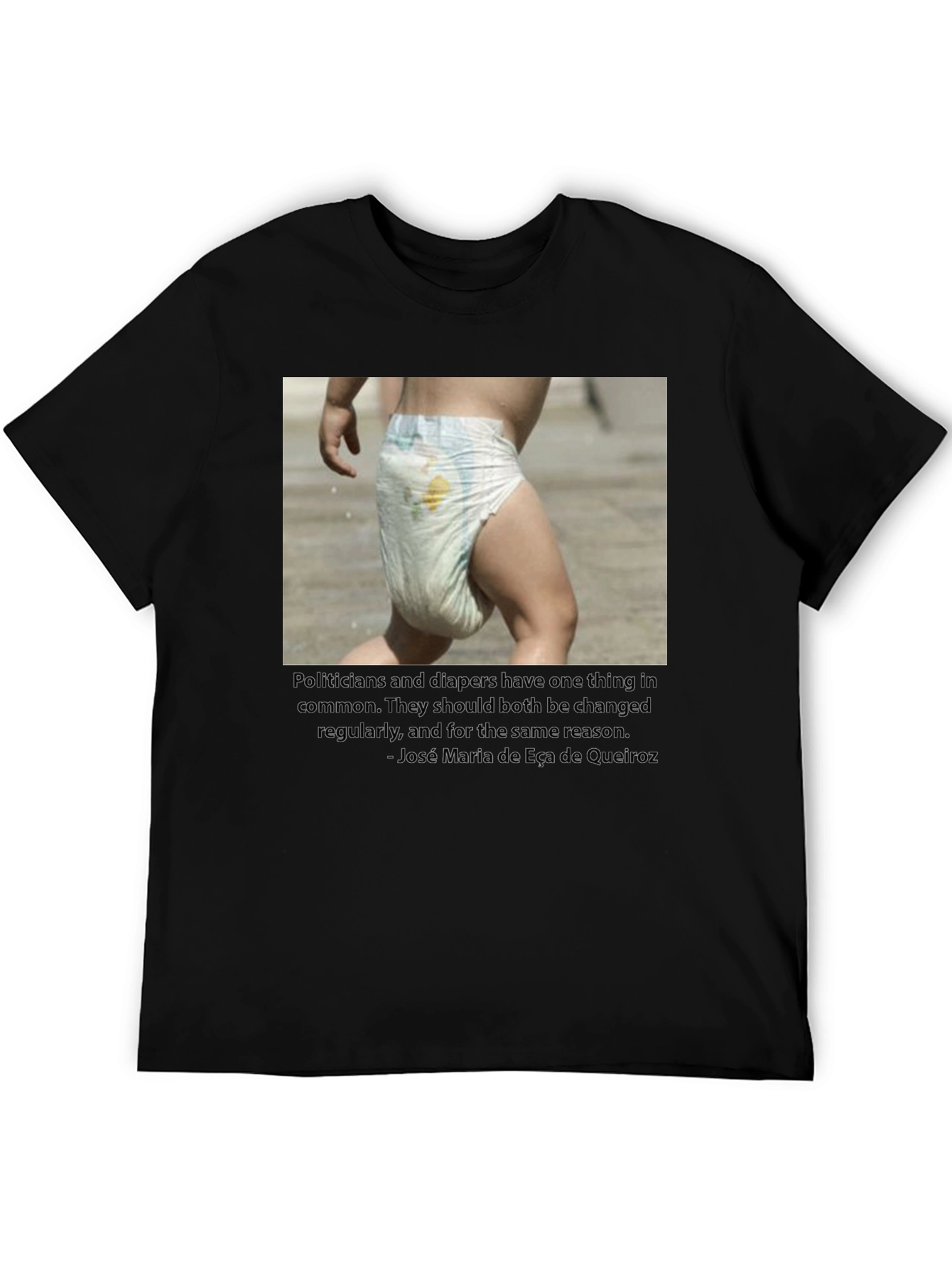 Humorous Politics & Diapers T-Shirt