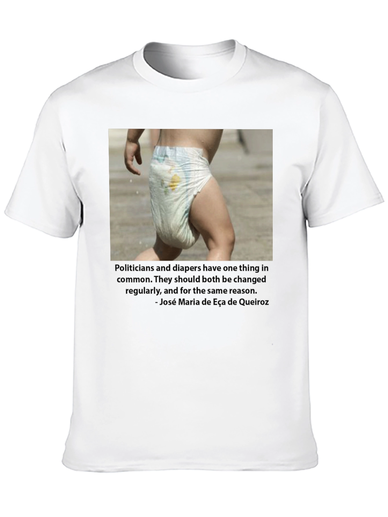 Humorous Politics & Diapers T-Shirt