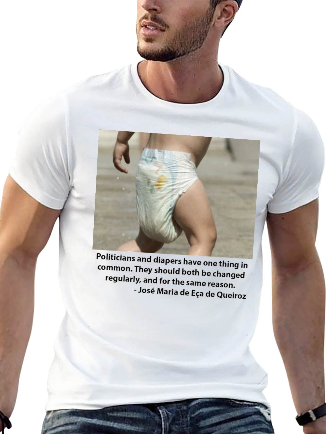 Humorous Politics & Diapers T-Shirt
