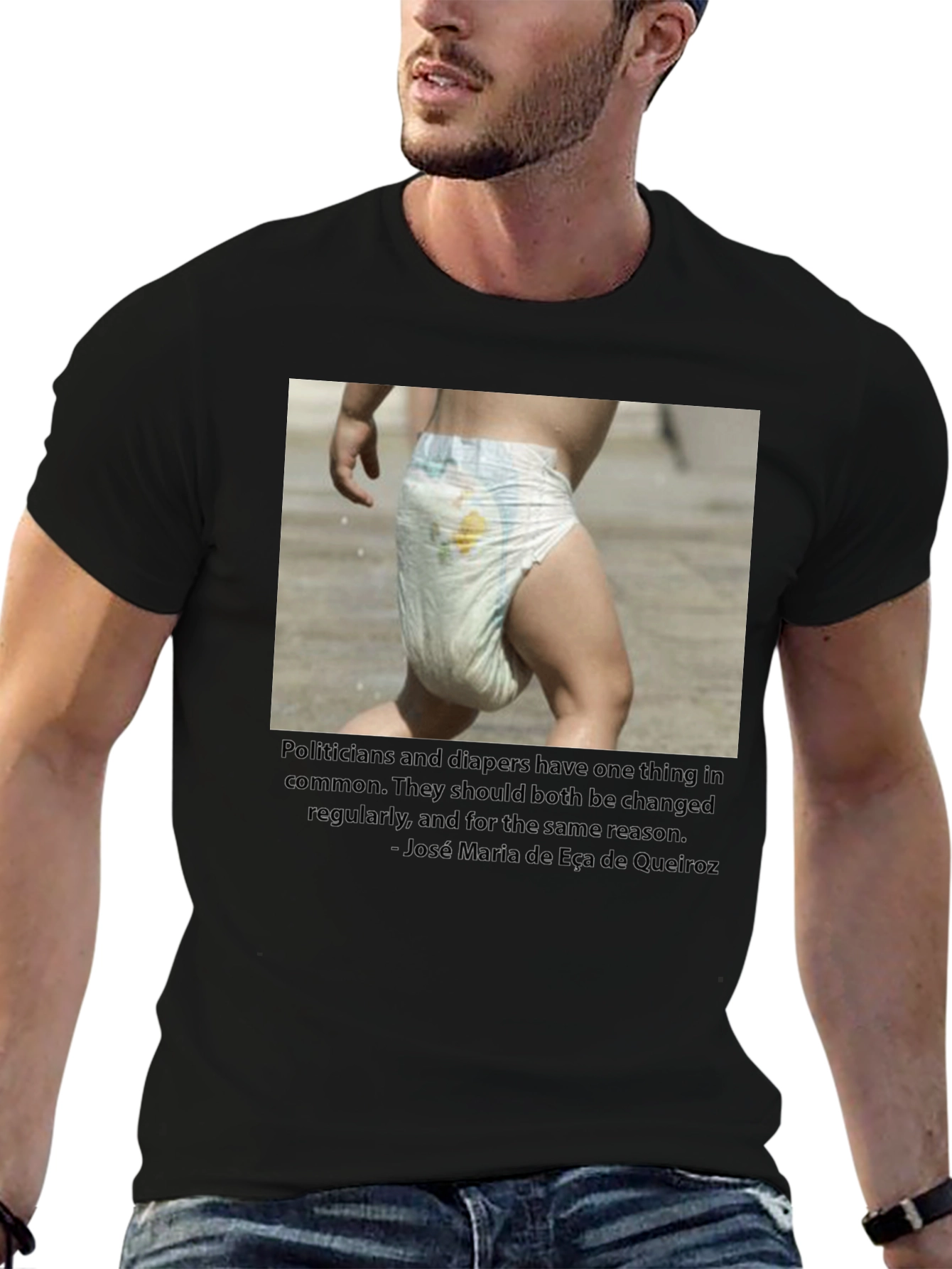 Humorous Politics & Diapers T-Shirt